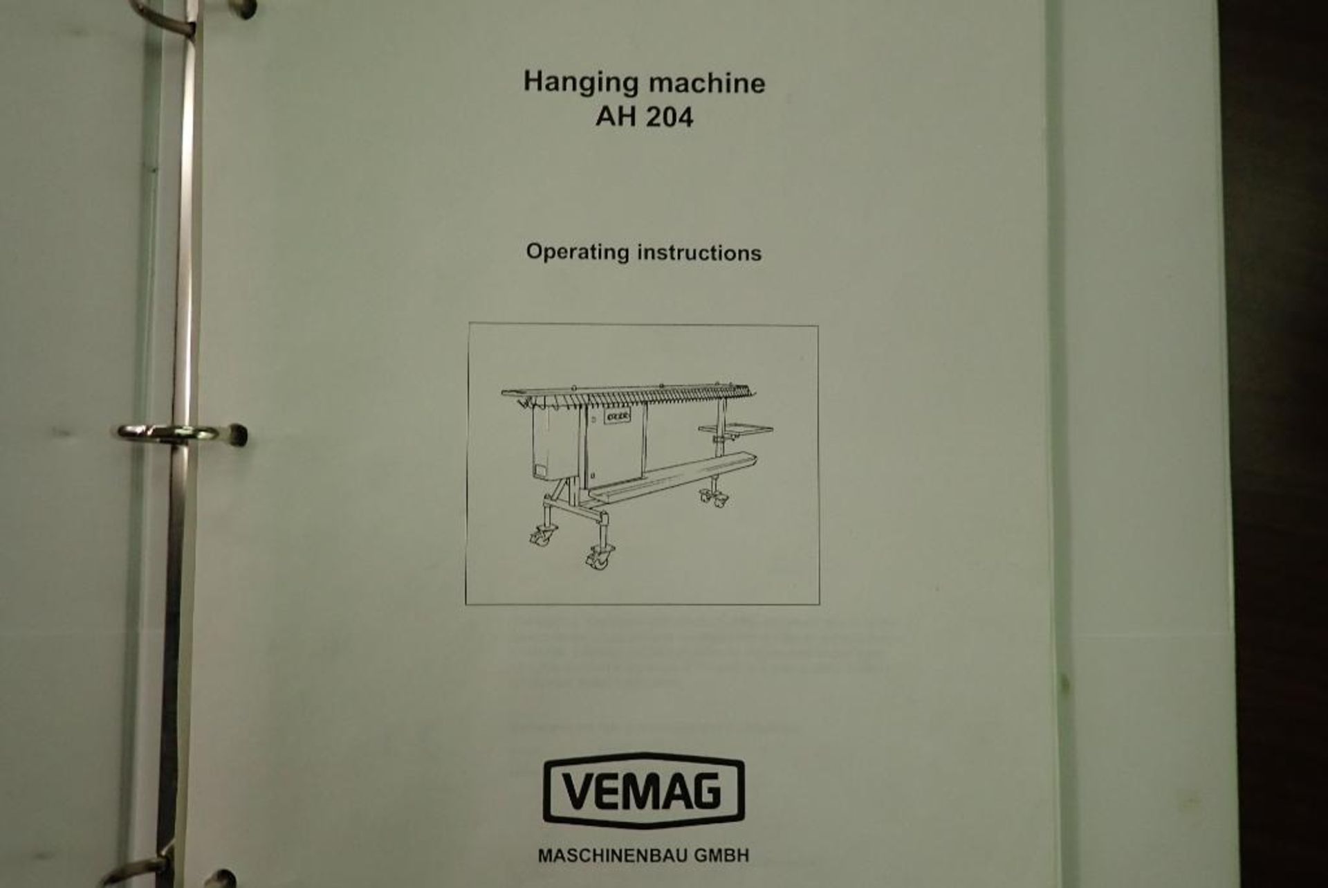 Reiser Vemag hanging line - Image 18 of 20
