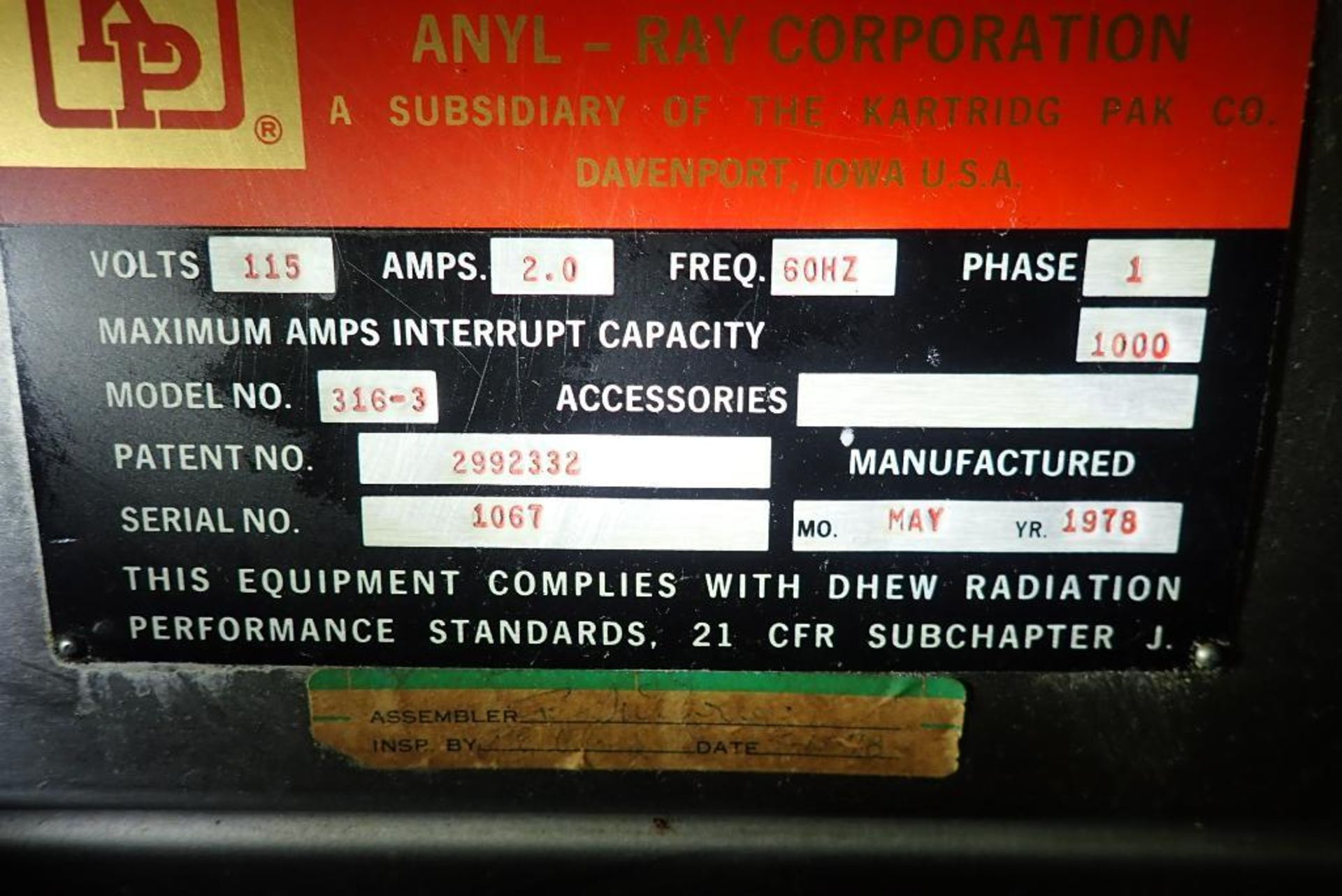 Anyl-Ray fat analyzer - Image 7 of 10