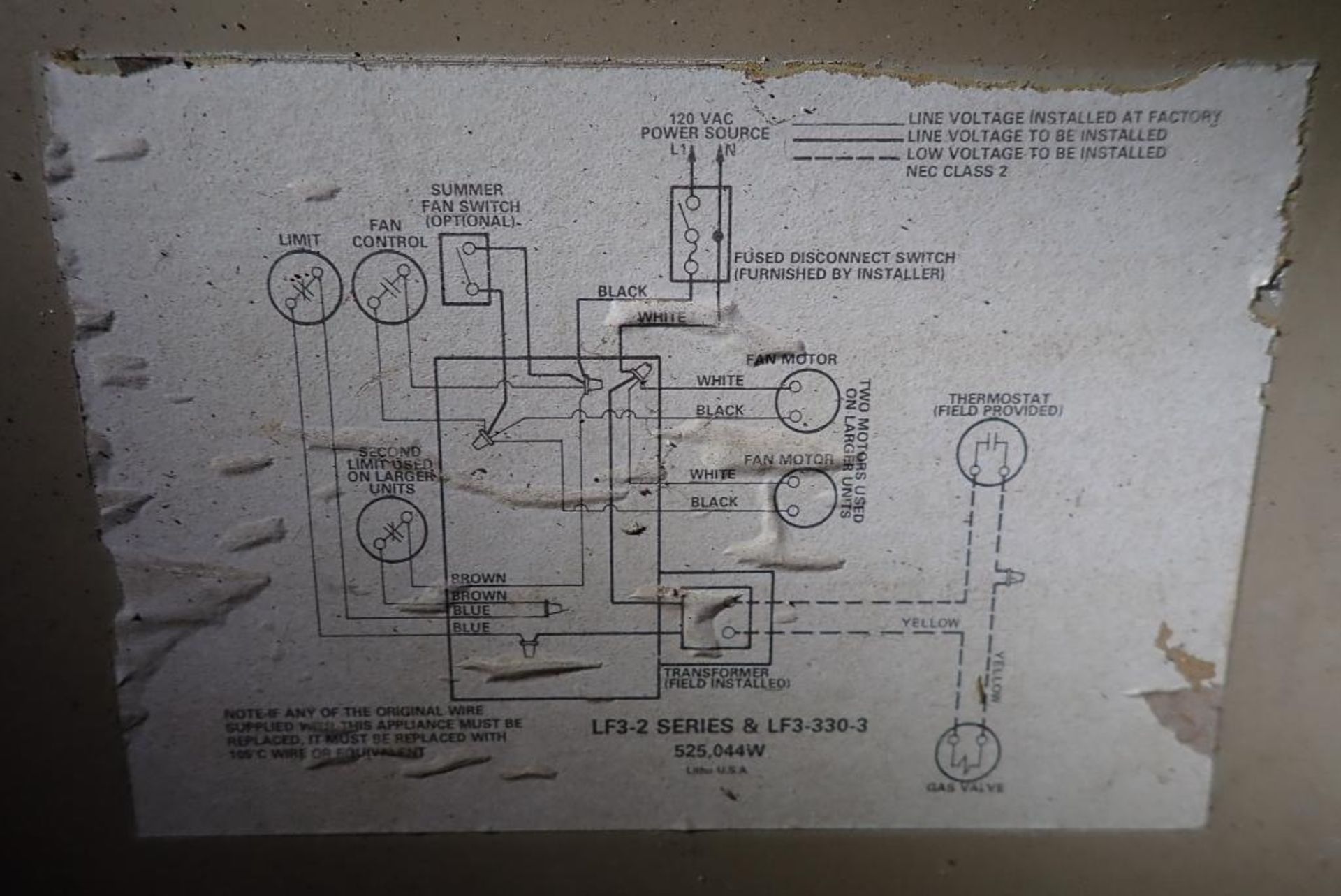 Lennox hanging furnace - Image 5 of 8