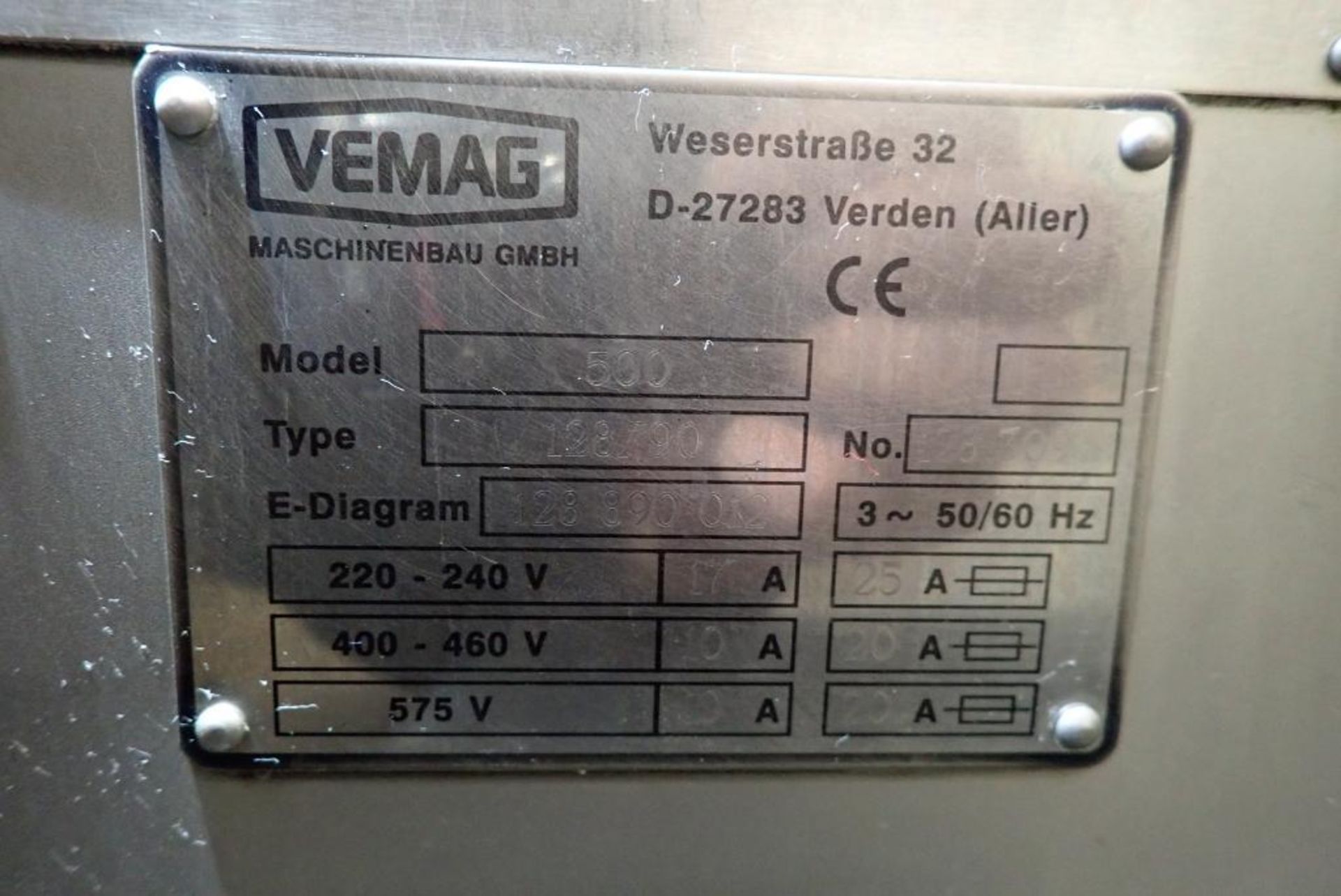 Reiser Vemag 500 vacuum filler - Image 27 of 33