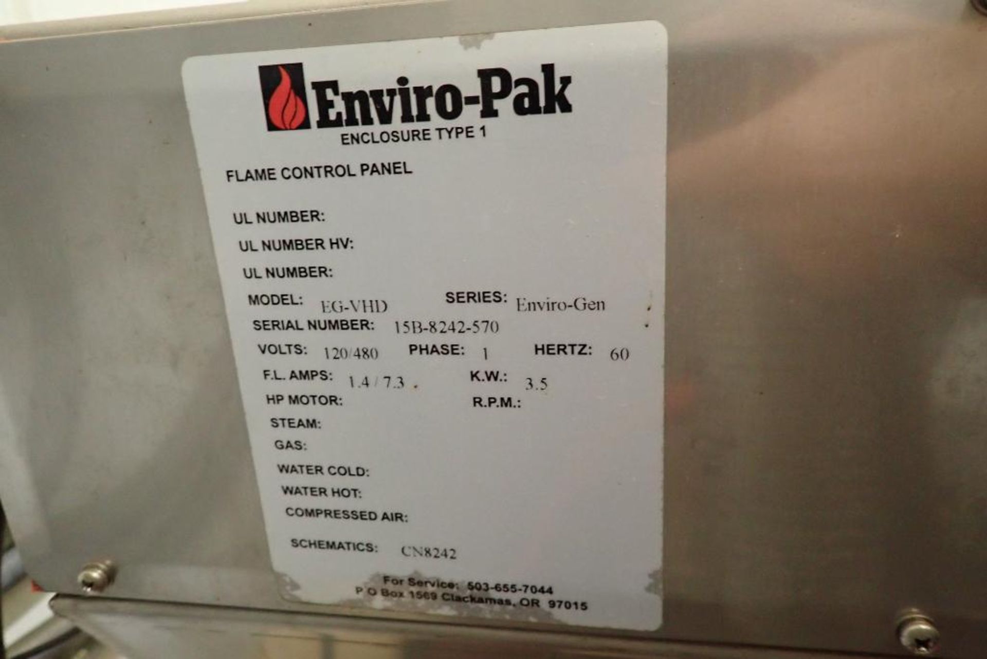 2014 Enivro Pak SS smokehouse - Image 14 of 50