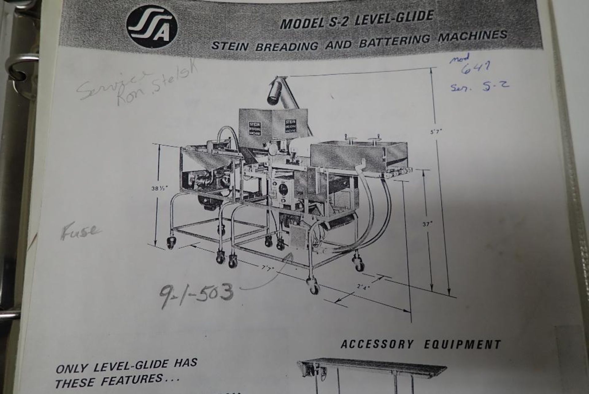 Stein Model S-2 batter/breading machines - Image 29 of 30