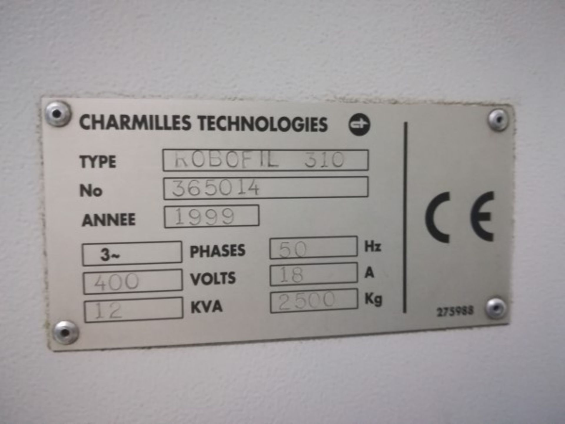 Charmilles Robofil 310 - Image 3 of 8