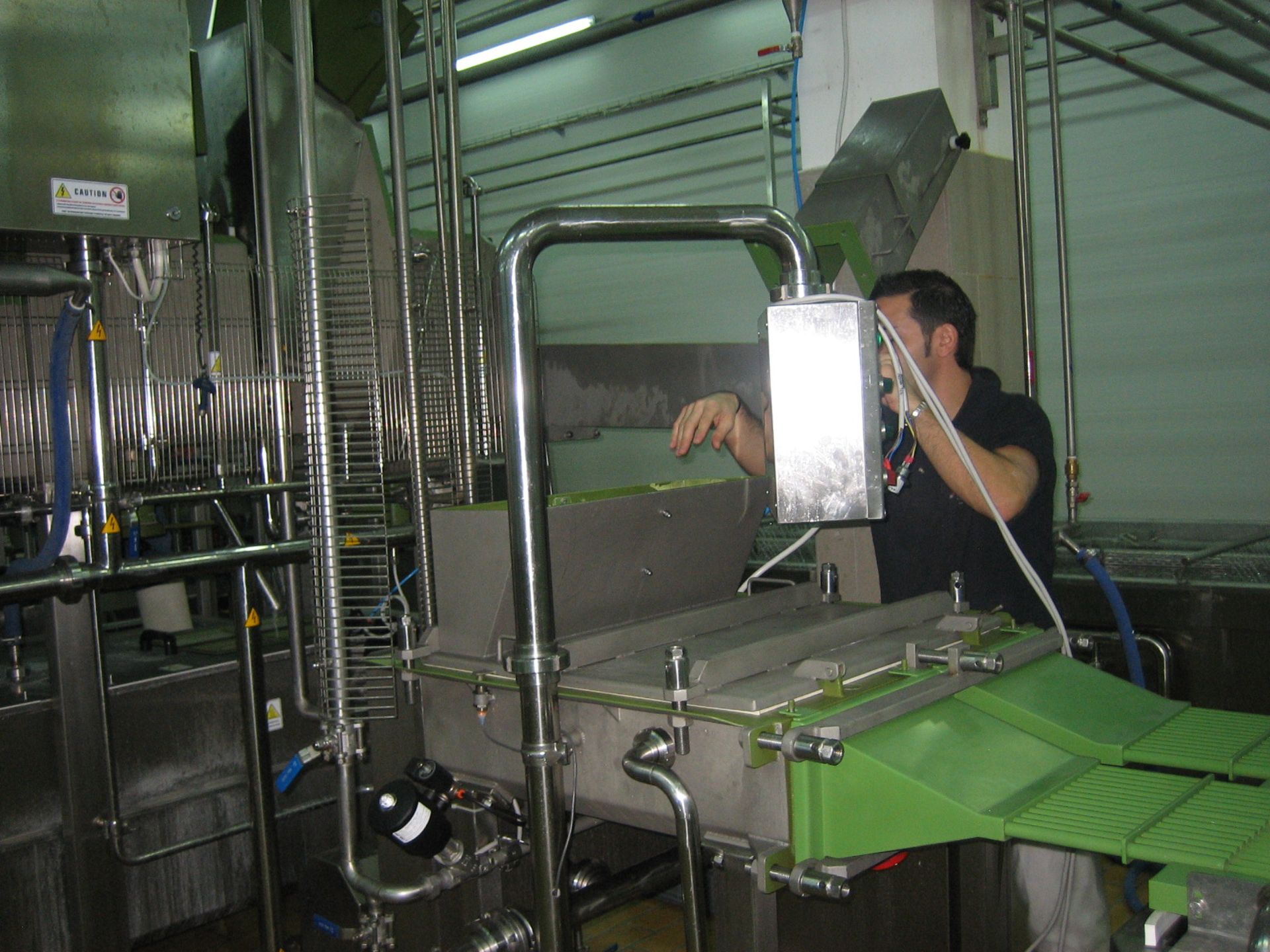 2X COMAT PROCESSING LINES FOR MOZZARELLA CHEESE TO PRODUCE MOZZARELLA STICKS AND MOZZARELLA BLOCKS. - Bild 8 aus 11