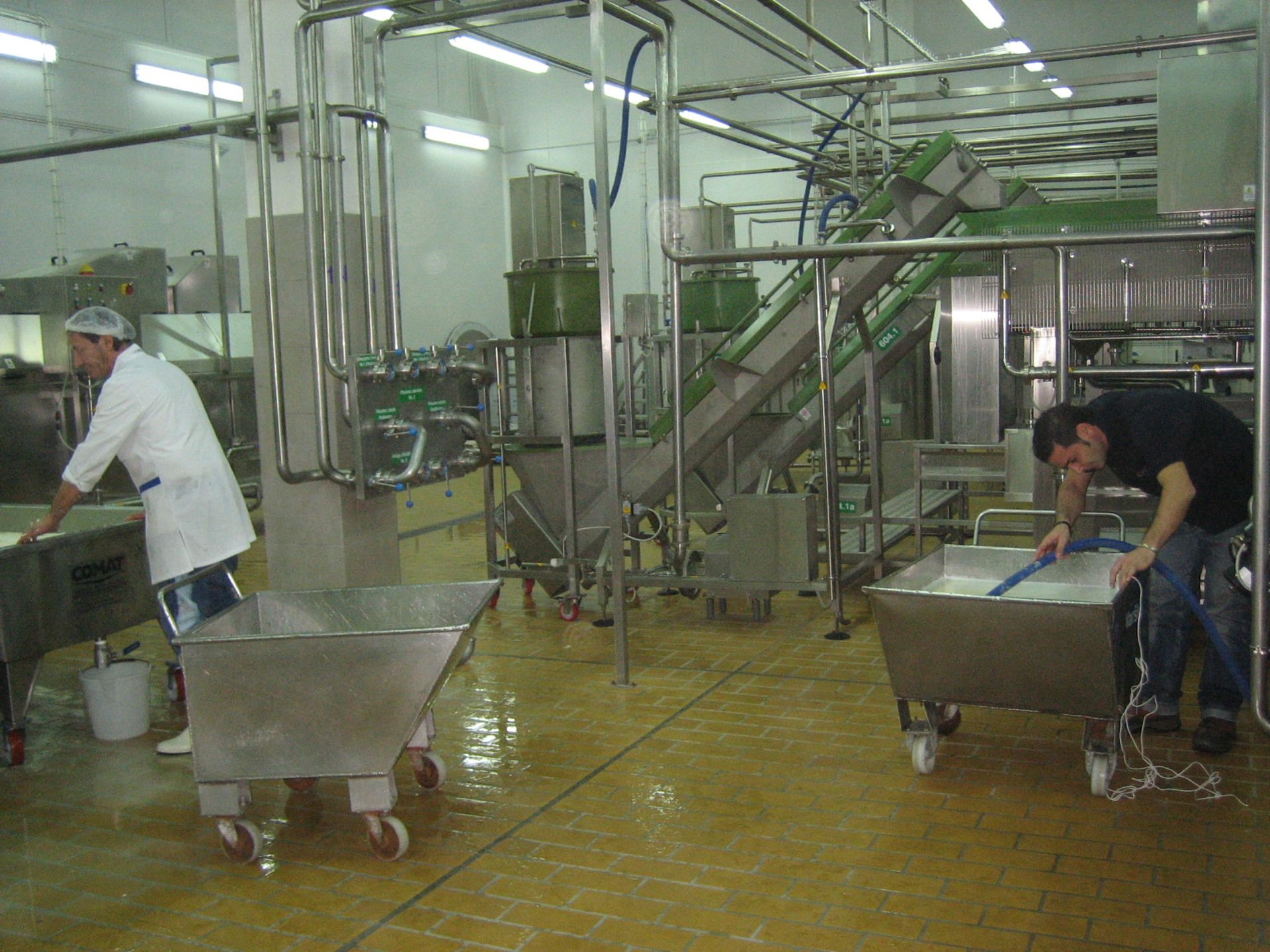 2X COMAT PROCESSING LINES FOR MOZZARELLA CHEESE TO PRODUCE MOZZARELLA STICKS AND MOZZARELLA BLOCKS. - Image 3 of 11