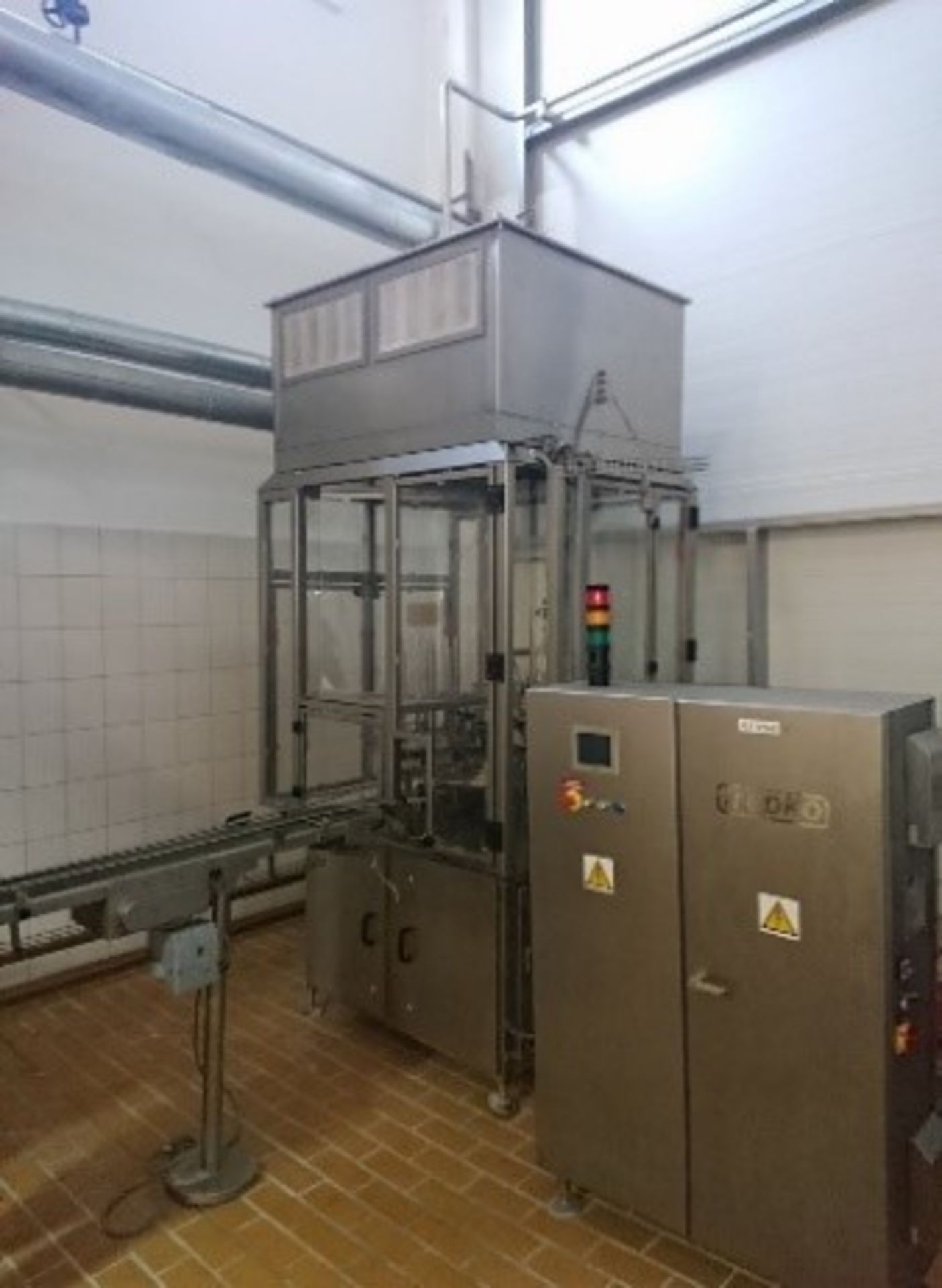 Tub filling machine for butter TREPKO 222KPS - direct connection 2004. LOCATION LITHUANIA
