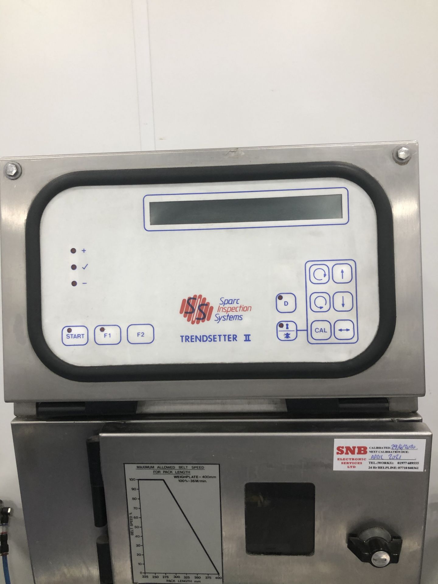 Just been calibrated this month, metal detector check weigh. Location : Scotland - Bild 3 aus 3