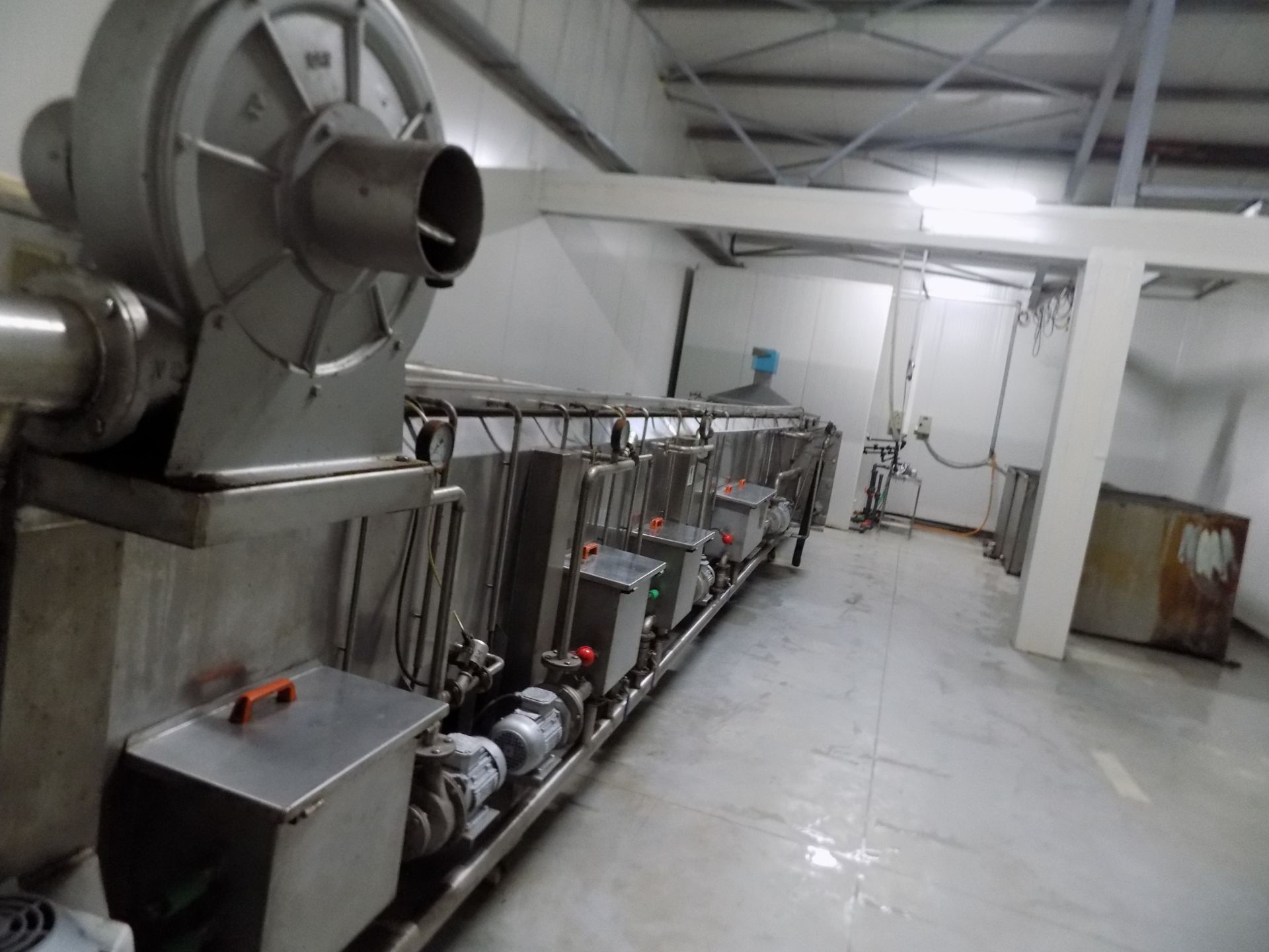 13 M X 1.5 METERS, 18kw, SPRAY SYSTEM WITH HEAT EXCHANGER ,NEVER USED, STAINLESS STEEL, AUTOMATIC, - Bild 10 aus 13