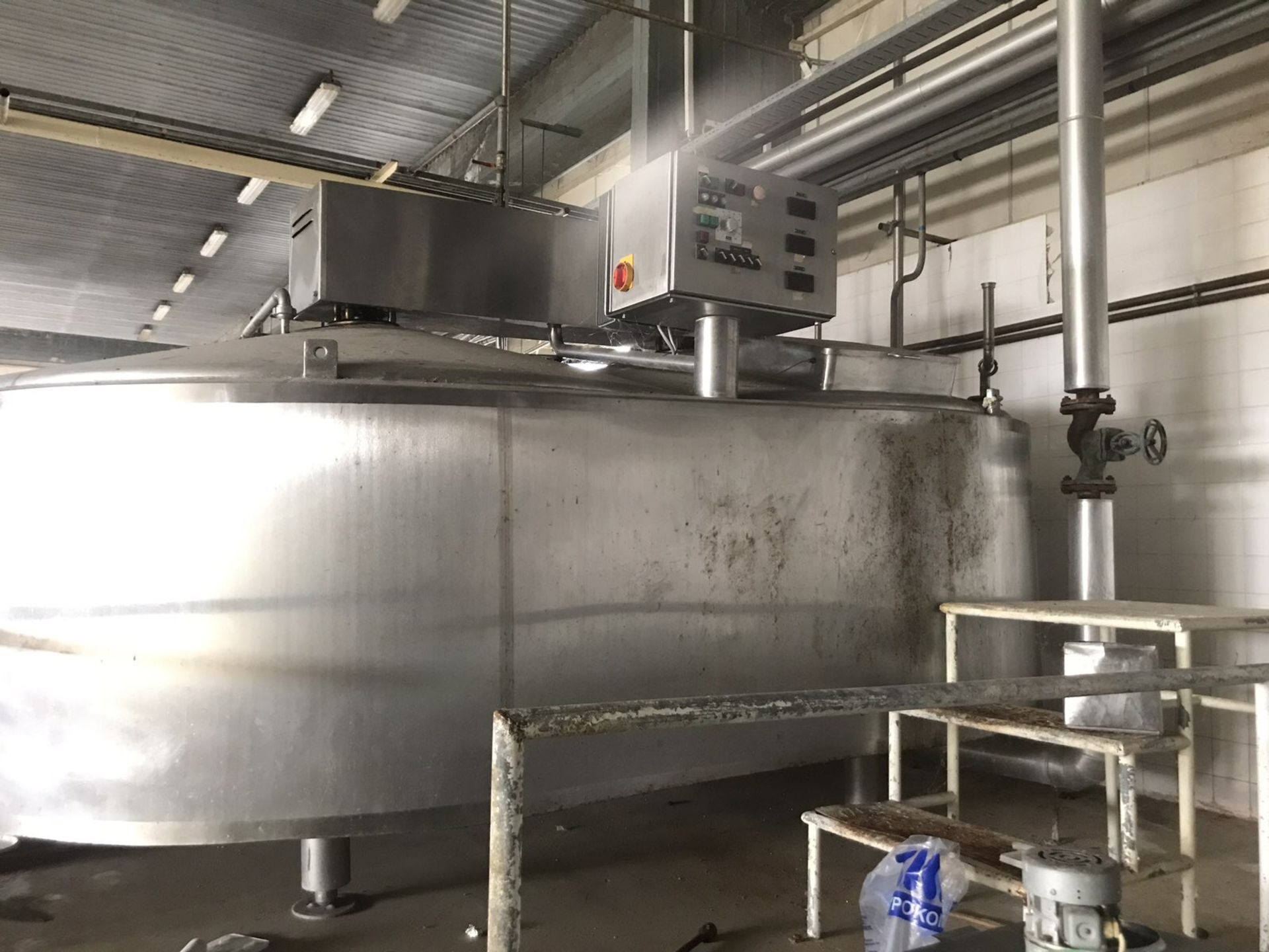 Cheese vat 5000 L . Location Greece