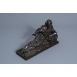 Pierre Jean David d'Angers (1788-1856): Franois de Salignac FŽnelon, patinated bronze