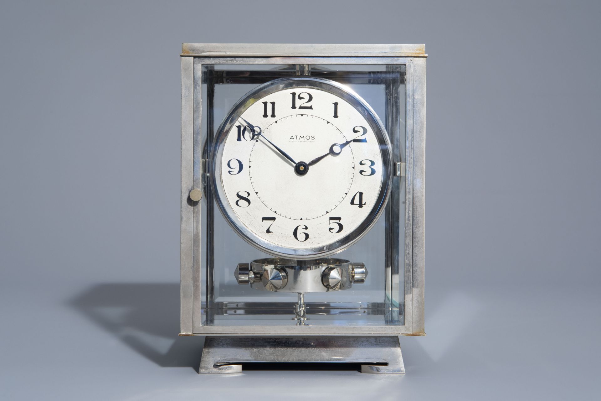 Atmos I, perpetual clock, J.L. Reutter for Compagnie GŽnŽrale de Radio, France, 1930's - Bild 2 aus 15