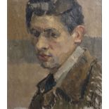 Paul Maas (1890-1962): Self portrait, oil on canvas