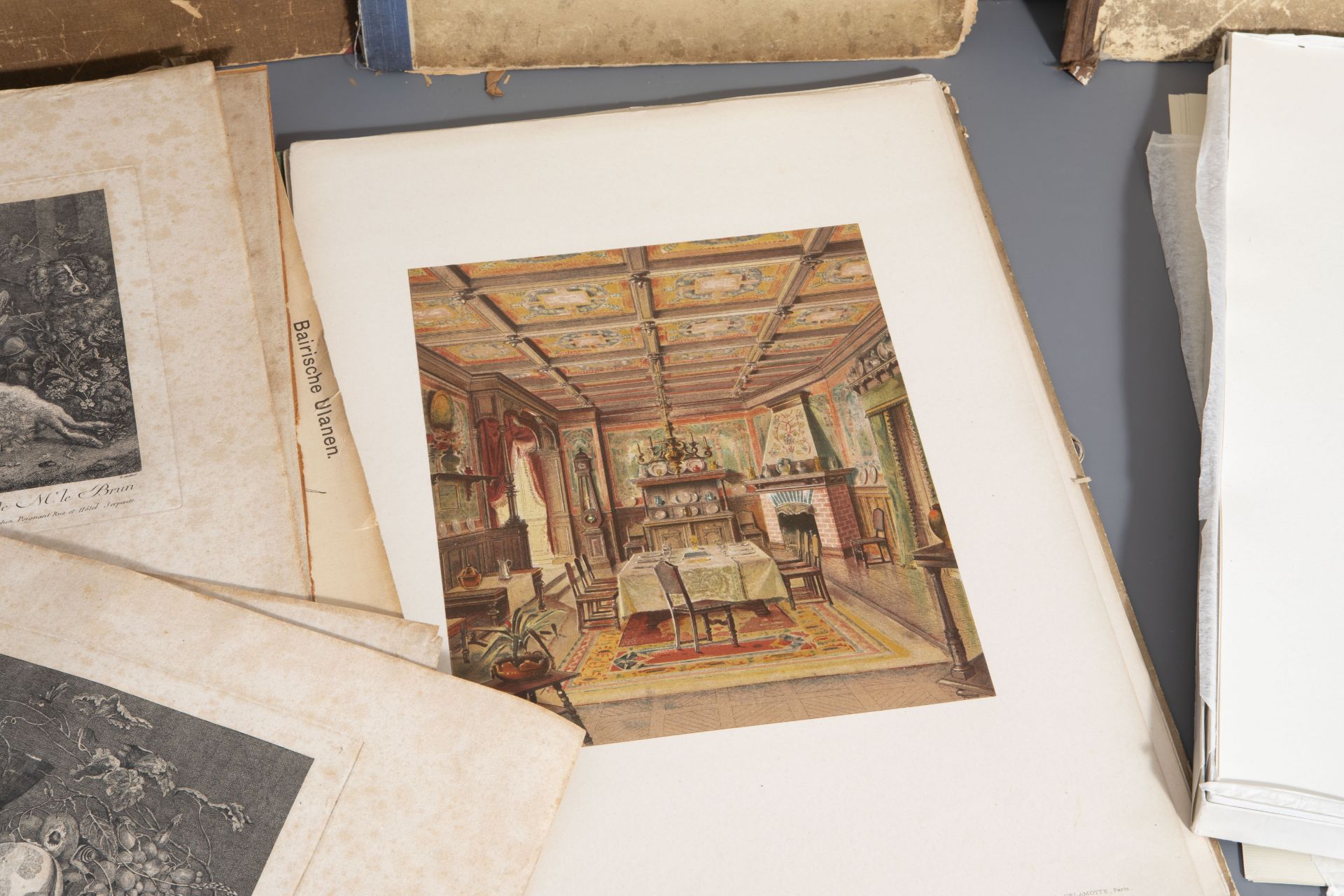 An extensive lot of graphics (including militaria, costumes, interiors, etc.) & books, 19th/20th C. - Image 2 of 14