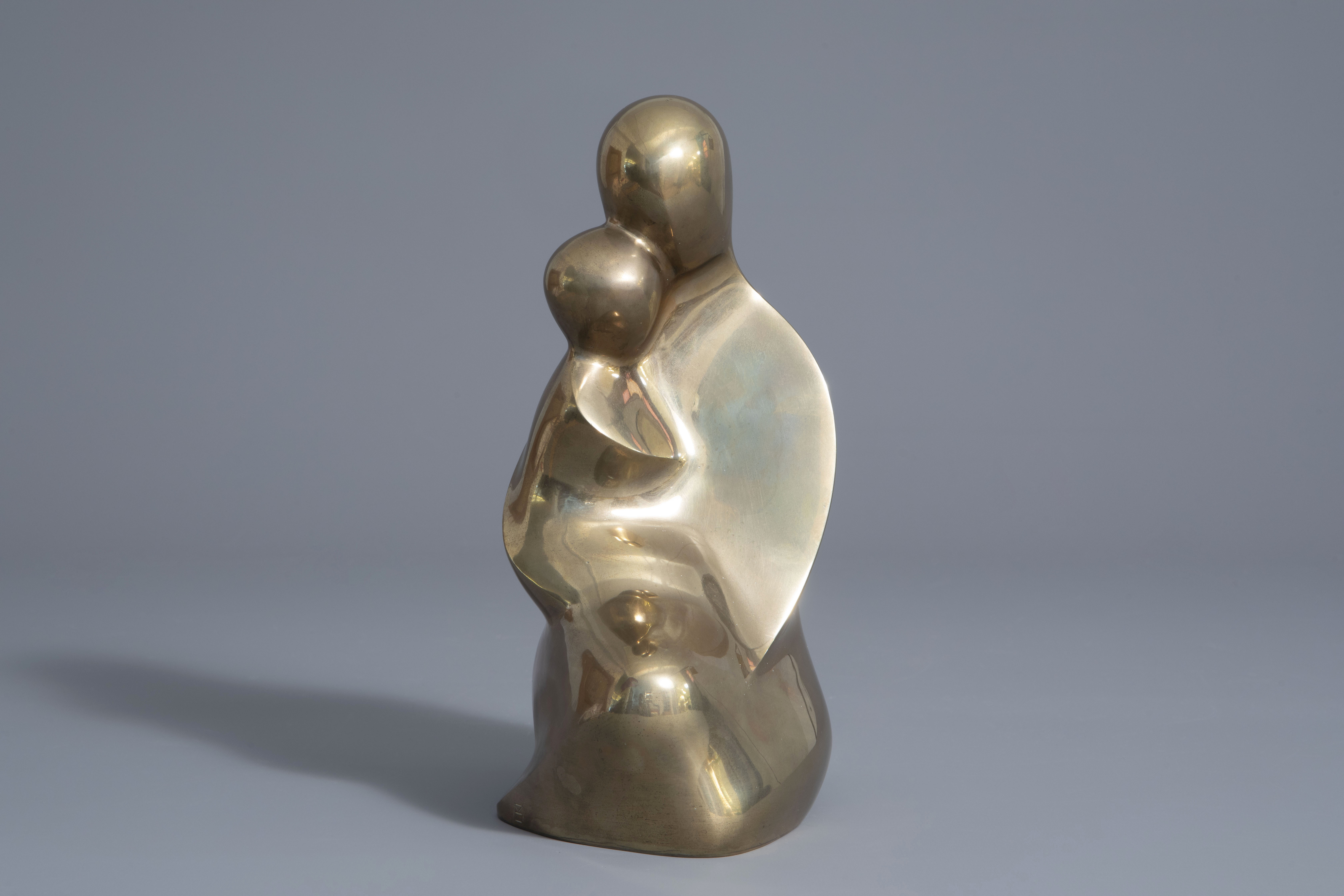 Michel Beck (1928): Mother and child, bronze, ed. 5/7 - Image 2 of 9