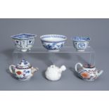 A varied collection of Japanese Imari and blue and white porcelain, Edo and later