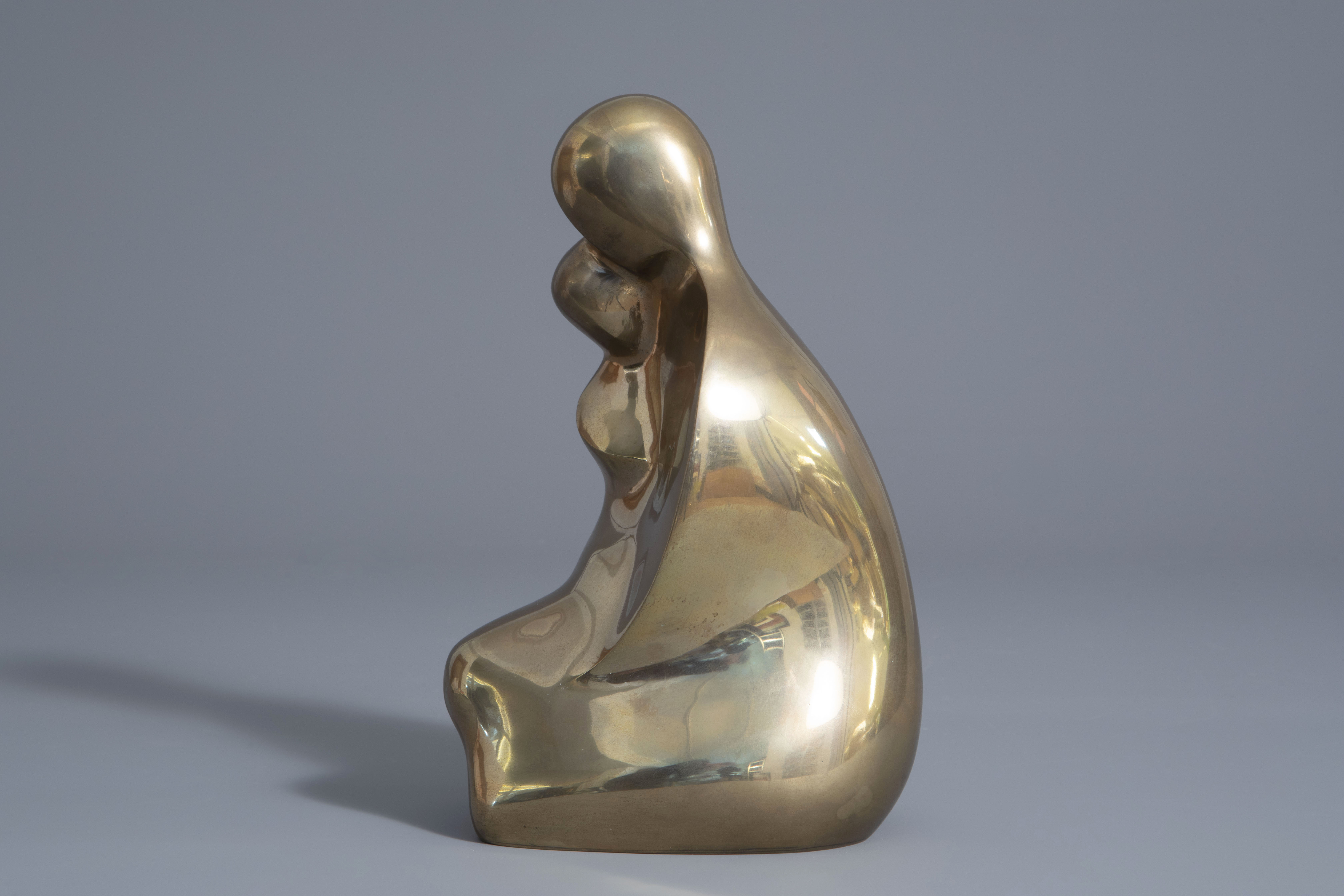 Michel Beck (1928): Mother and child, bronze, ed. 5/7 - Image 5 of 9