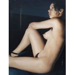 Roland Delcol (1942): Female nude, oil on canvas