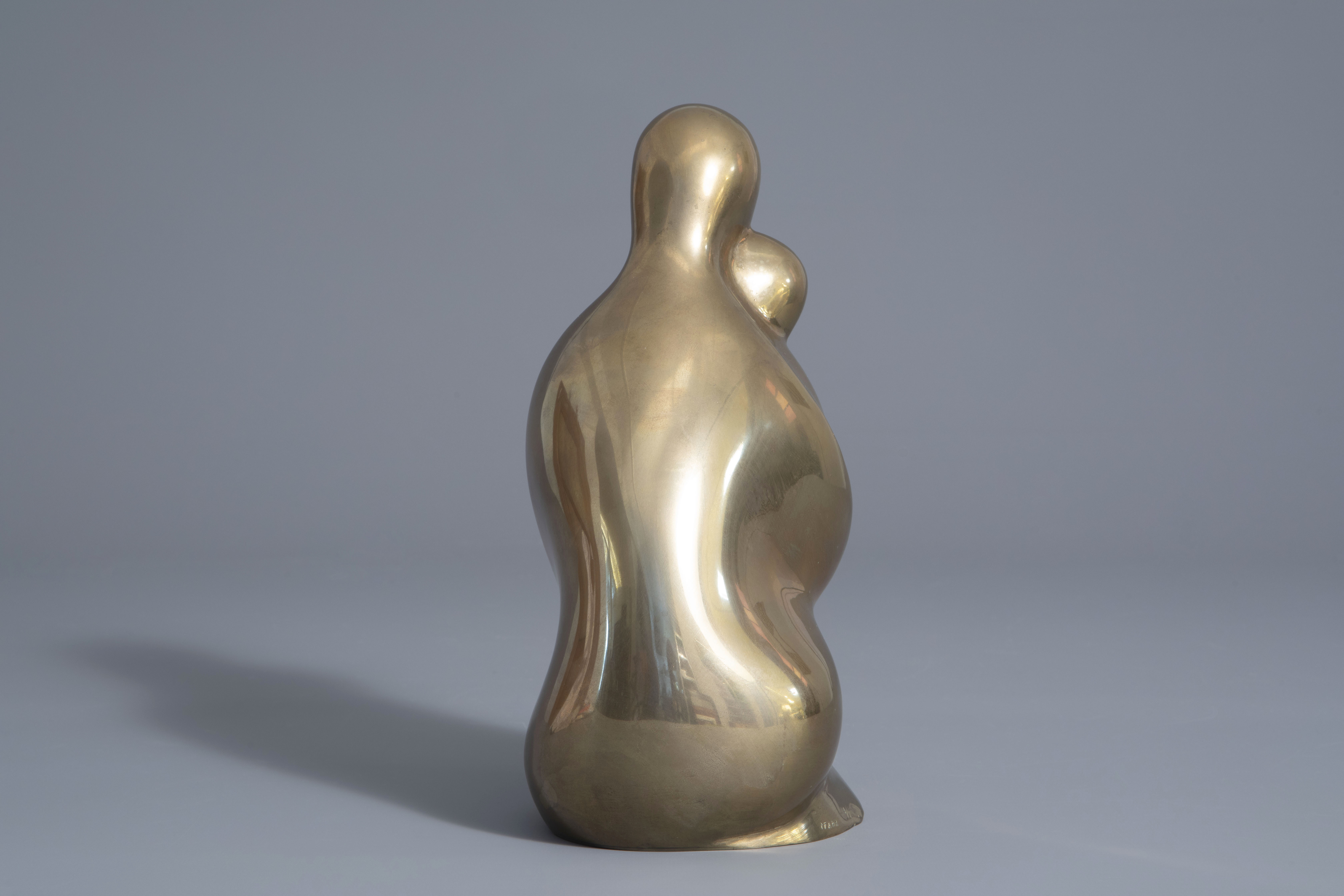 Michel Beck (1928): Mother and child, bronze, ed. 5/7 - Image 4 of 9