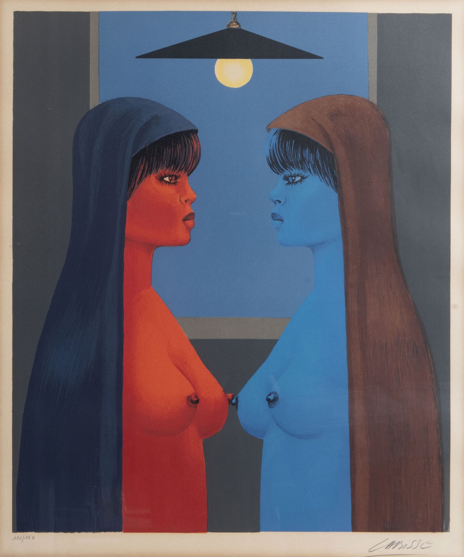 FŽlix Labisse (1905-1982): Three lithographs in colours - Bild 3 aus 11