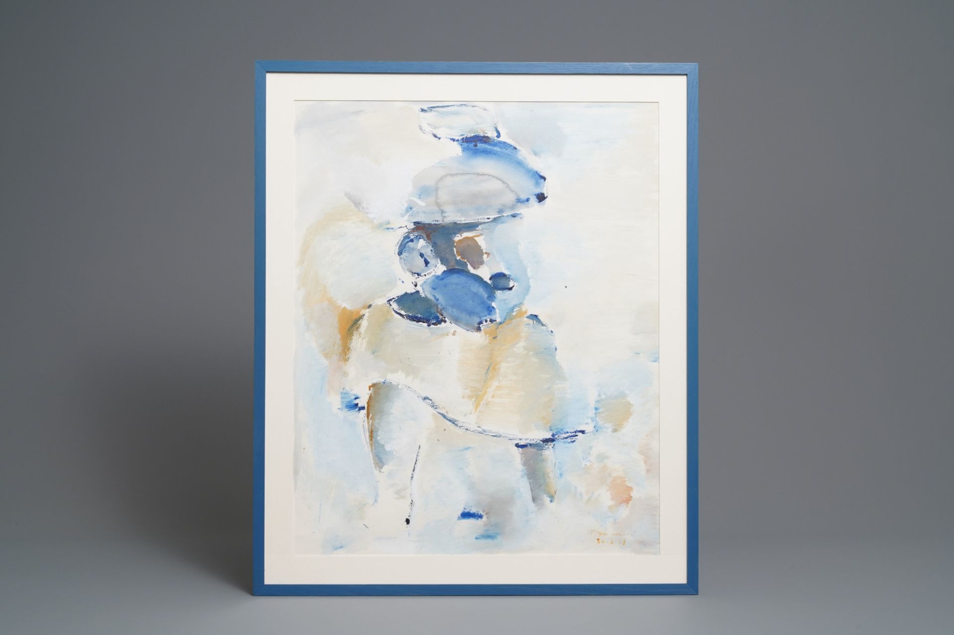 Frans Minnaert (1929-2011): Untitled, watercolour on paper, dated [19]69 - Image 2 of 5