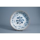 An Annamese blue and white dish with floral design, Vietnam, 15th/16th C.