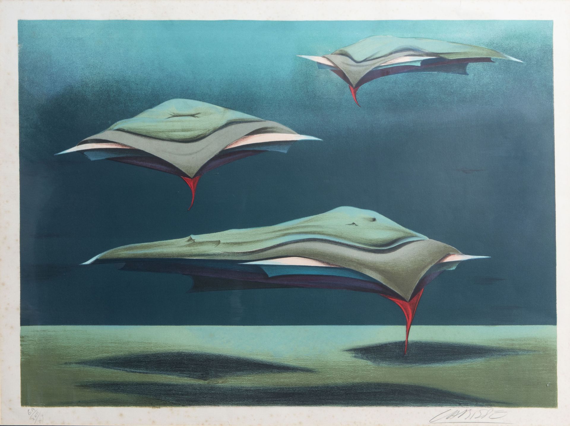 FŽlix Labisse (1905-1982): Three lithographs in colours - Bild 9 aus 11
