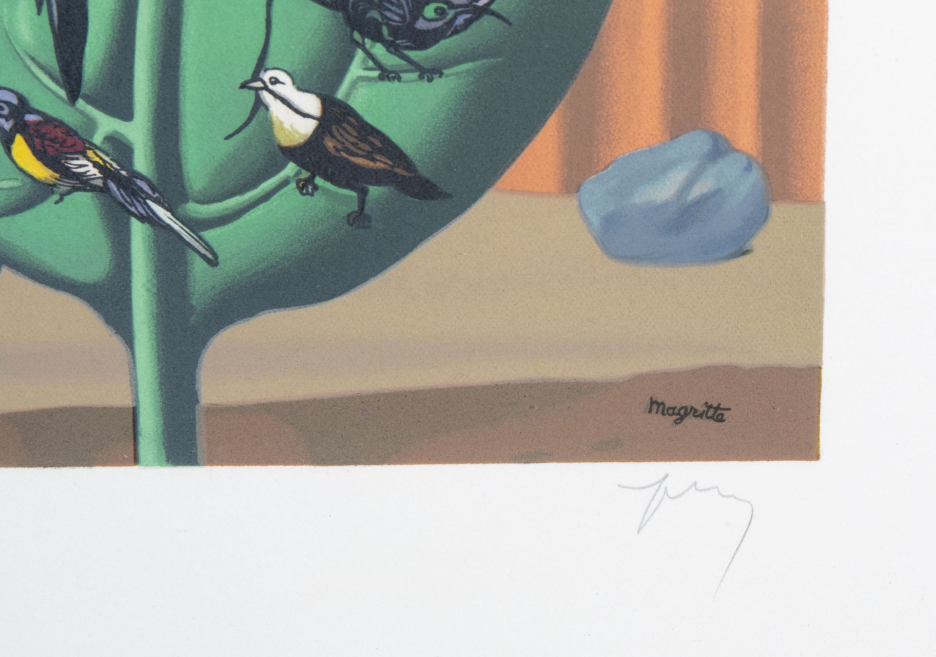 RenŽ Magritte (1898-1967, after):Ê 'Une porte s'ouvre sur...', litho in colours, ed. 235/350, [1968] - Image 5 of 7