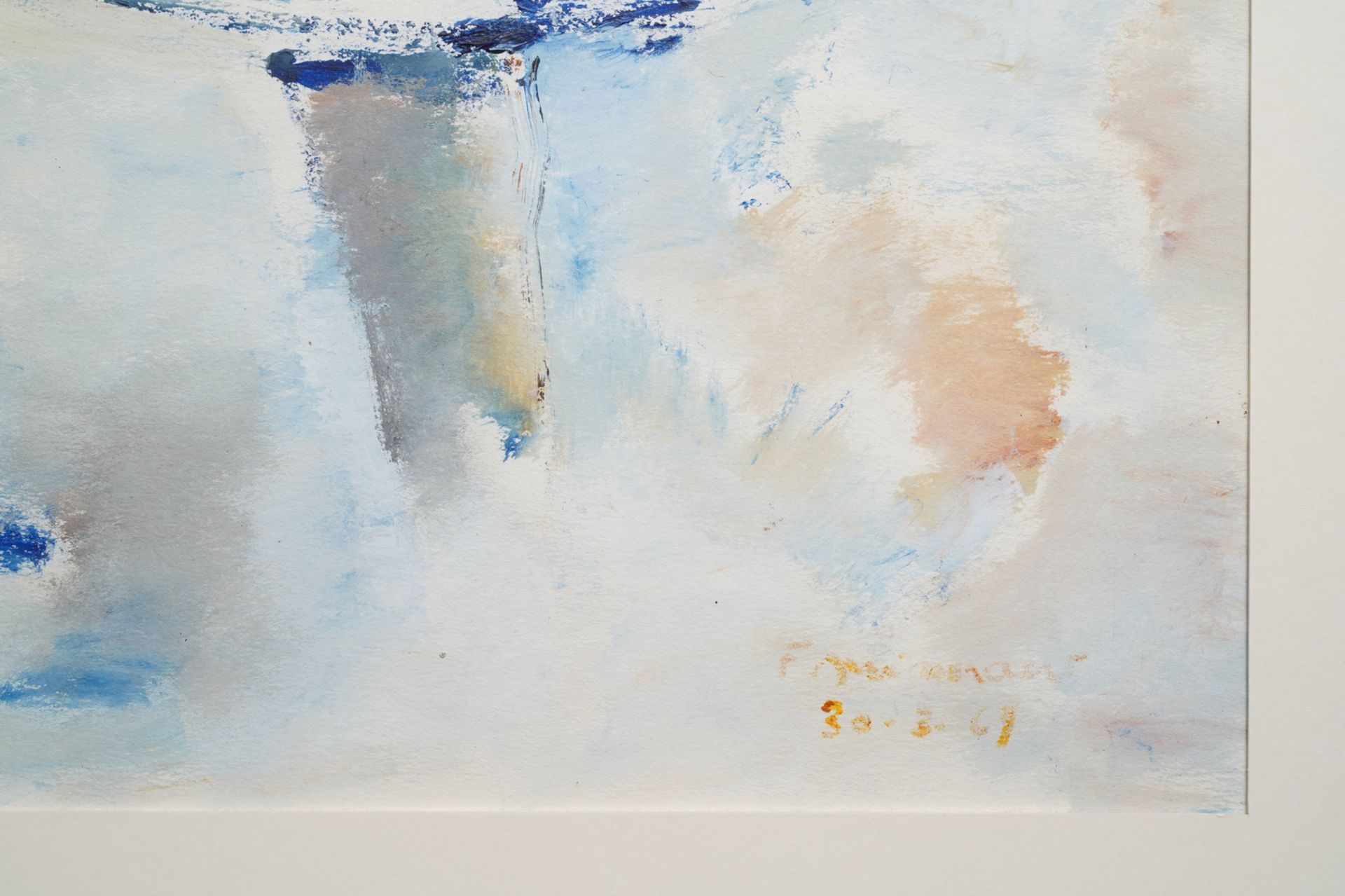 Frans Minnaert (1929-2011): Untitled, watercolour on paper, dated [19]69 - Image 5 of 5