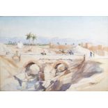 Paul NŽri (1910-1965): 'Marrakech', watercolour on paper