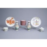 A varied collection of Chinese porcelain, 19th/20th C.