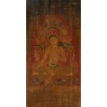 A 'Buddha' thangka, Tibet or Nepal, 19th/20th C.