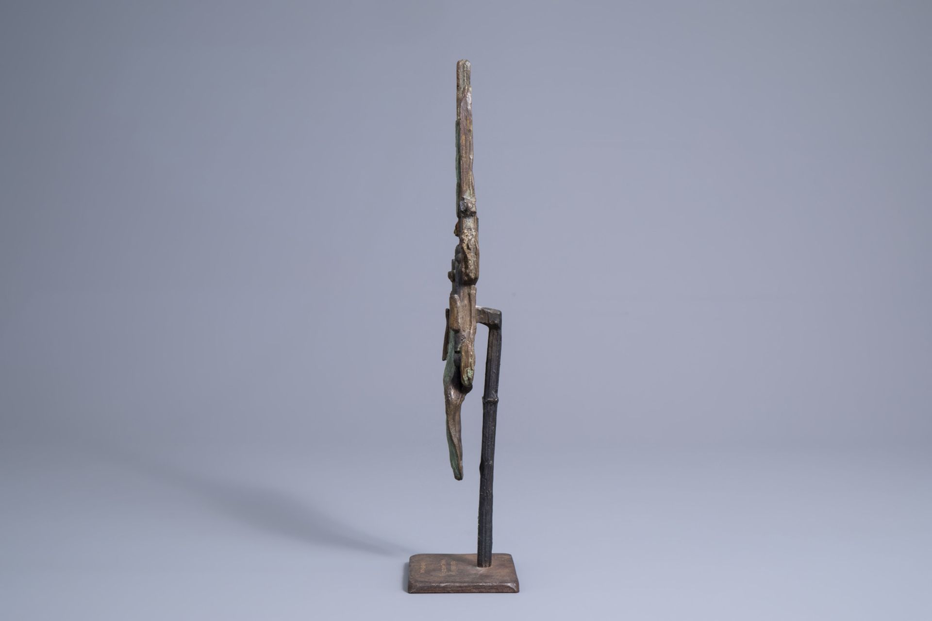 Patrick Chappert-Gaujal (1959): Untitled, polychrome patinated bronze, dated 2001 - Image 5 of 8