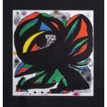 Joan Mir— (1893-1983): Untitled, serigraph