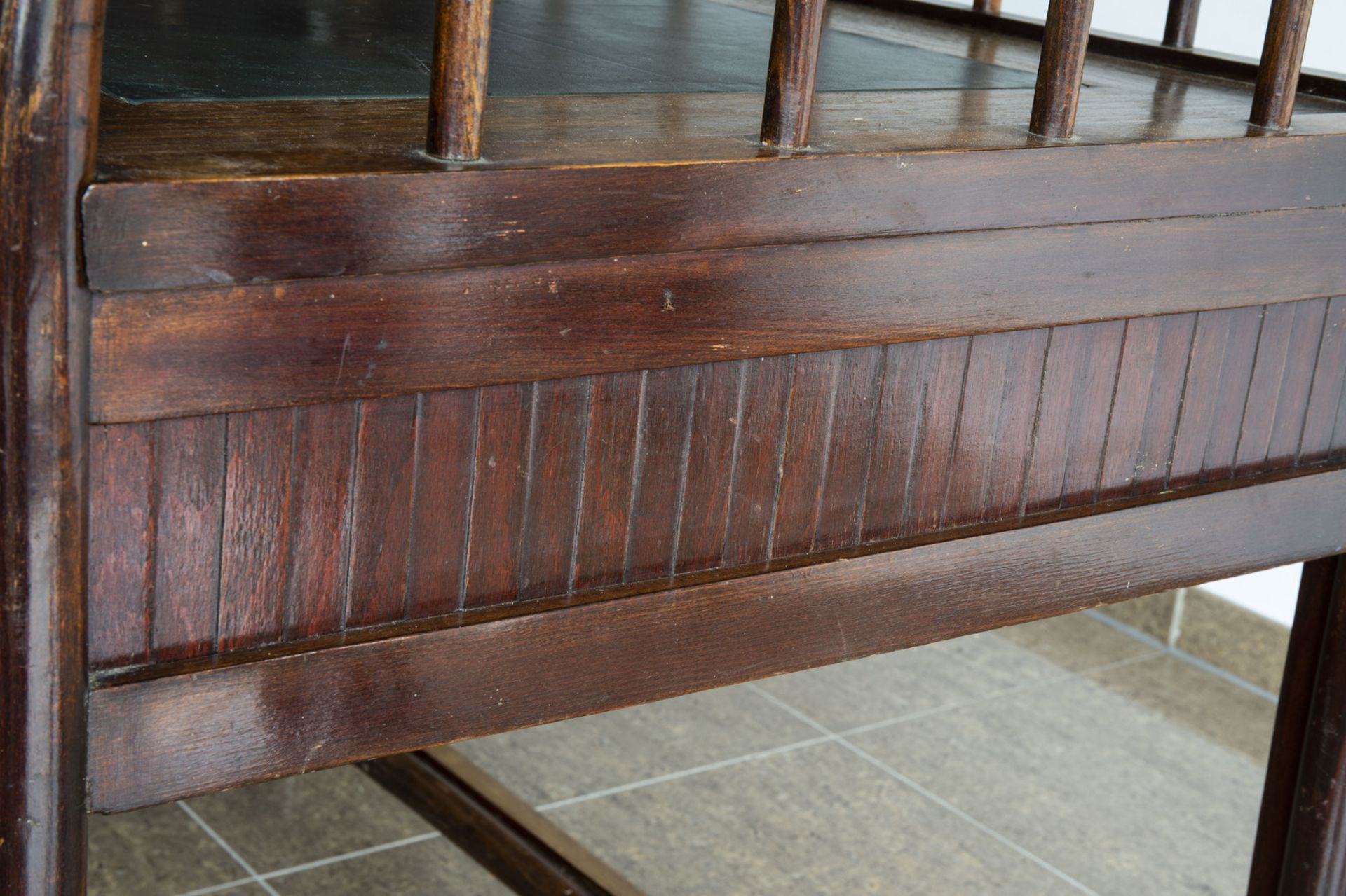 Attributed to Josef Hoffmann (1870-1956): A bentwood writing desk, Austria, beginning of the 20th C. - Image 11 of 12