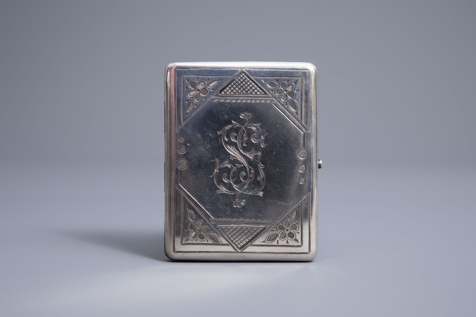 A varied collection of mainly Russian silver, 19th/20th C. - Image 8 of 21