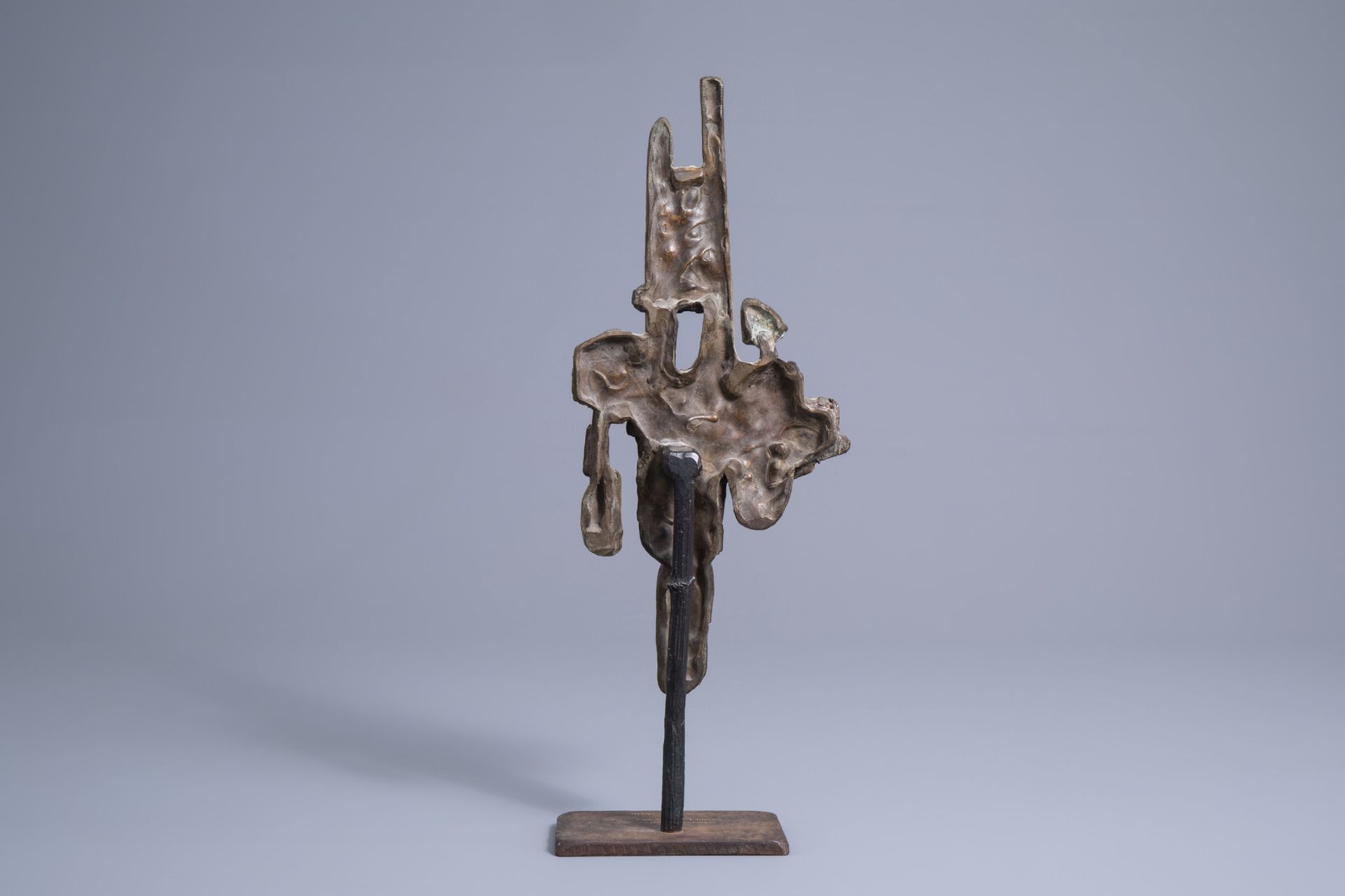 Patrick Chappert-Gaujal (1959): Untitled, polychrome patinated bronze, dated 2001 - Image 4 of 8