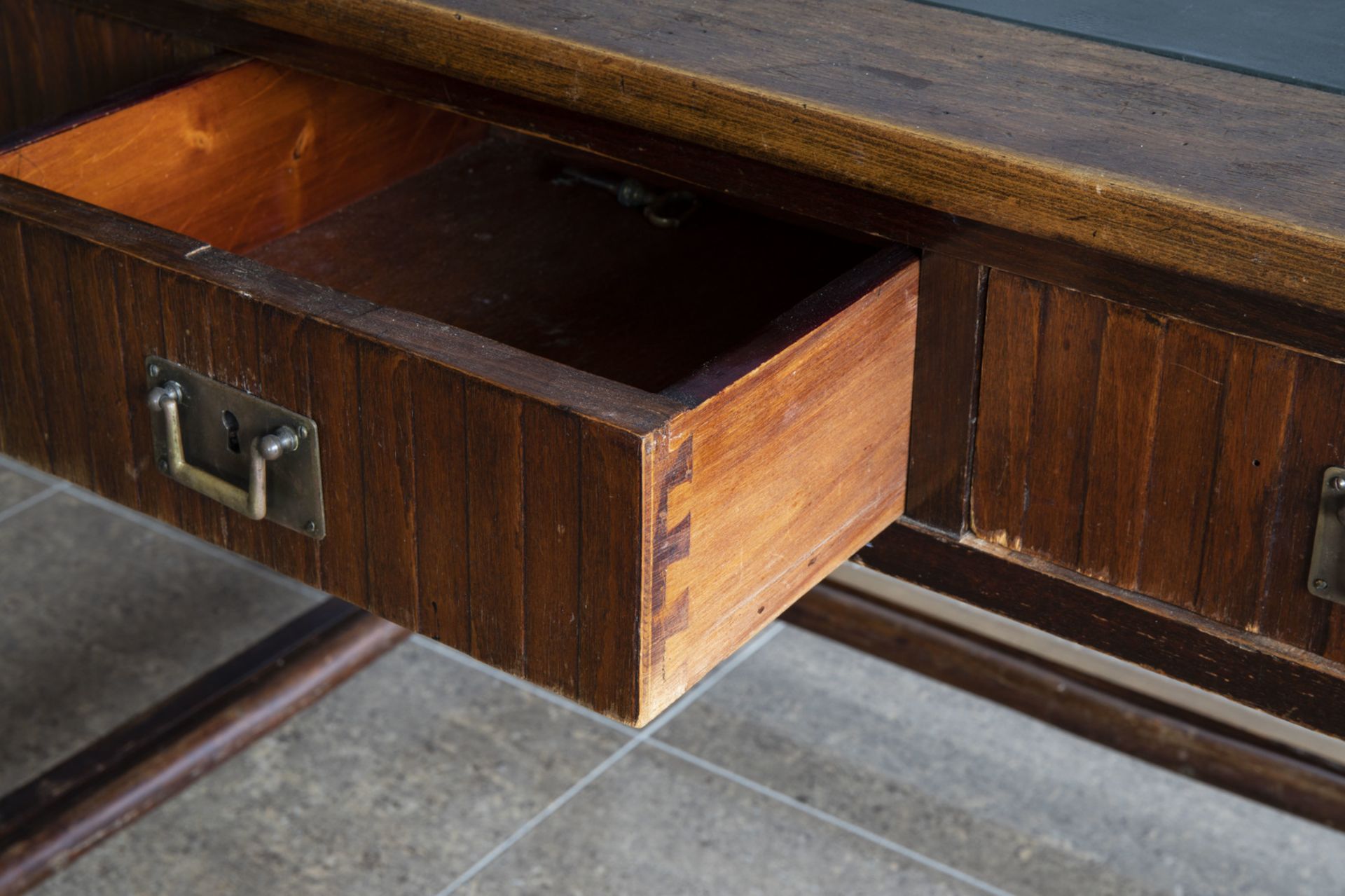 Attributed to Josef Hoffmann (1870-1956): A bentwood writing desk, Austria, beginning of the 20th C. - Image 9 of 12