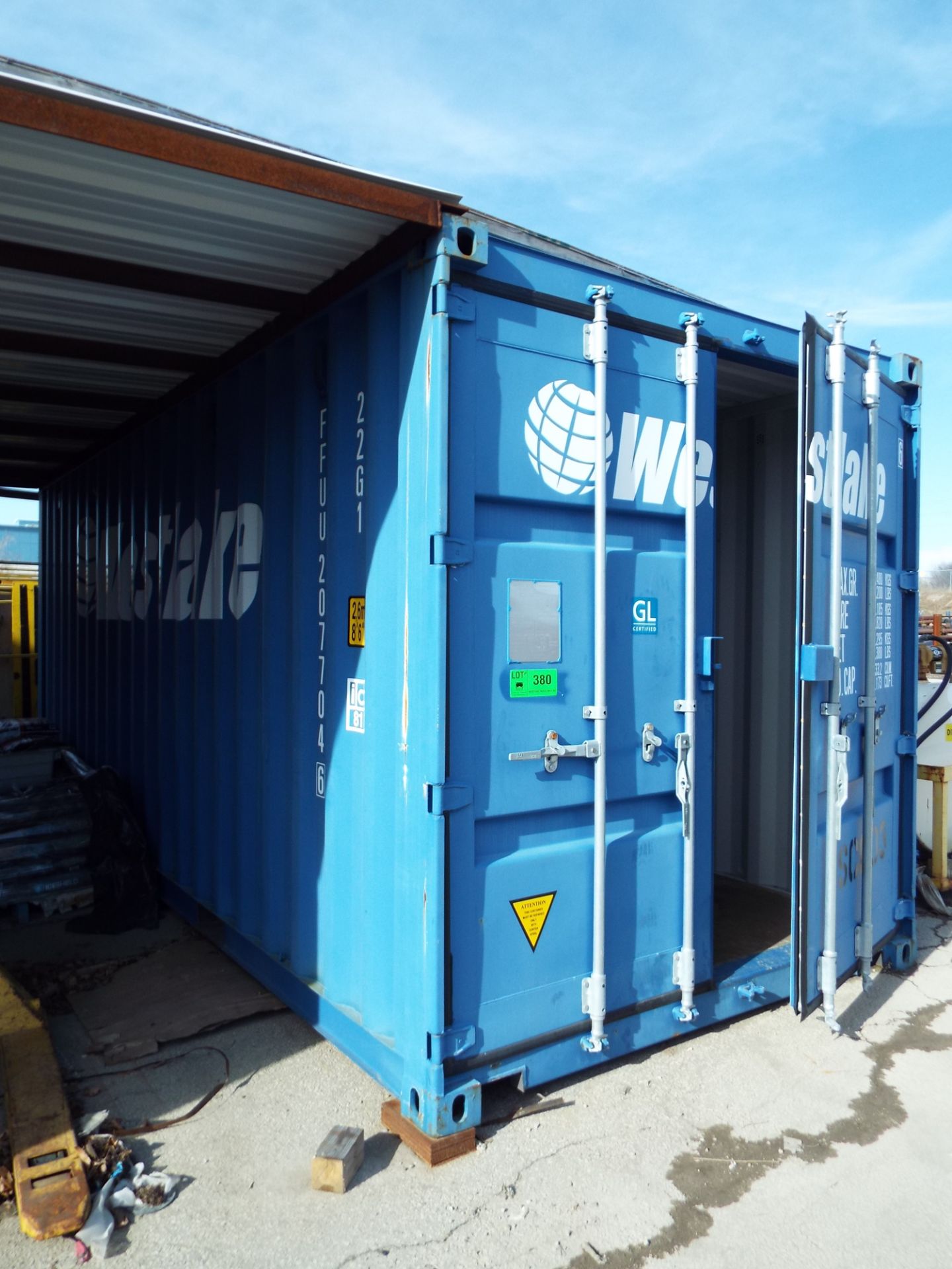 BLS CONTAINERS (2014) 20' SEA CONTAINER, S/N: CEC-027432 (CI) (DELAYED DELIVERY)
