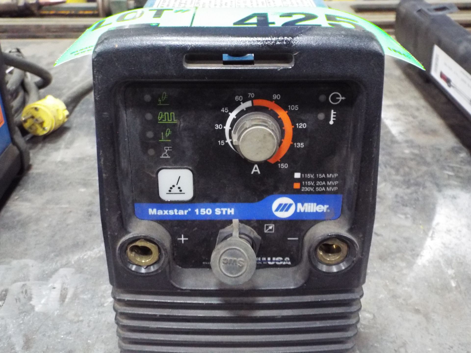 MILLER (2007) MAXSTAR M150 PORTABLE TIG WELDER, S/N: N/A - Image 2 of 2