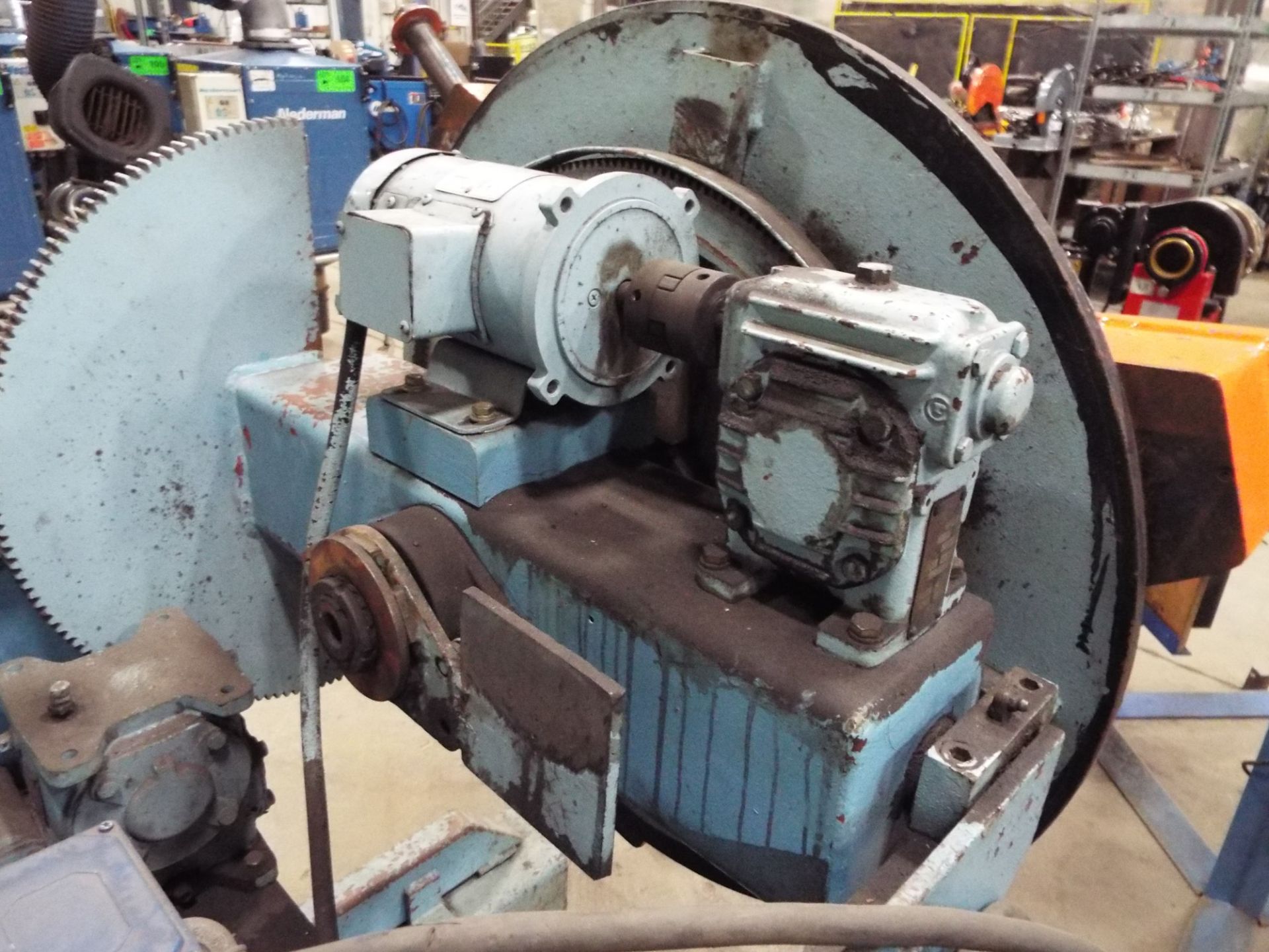 IRCO 1500 4X4 TILT & ROTATE WELDING POSITIONER WITH 13,000 LB. MAX. CAPACITY, MANUAL ELEVATION, - Image 3 of 6