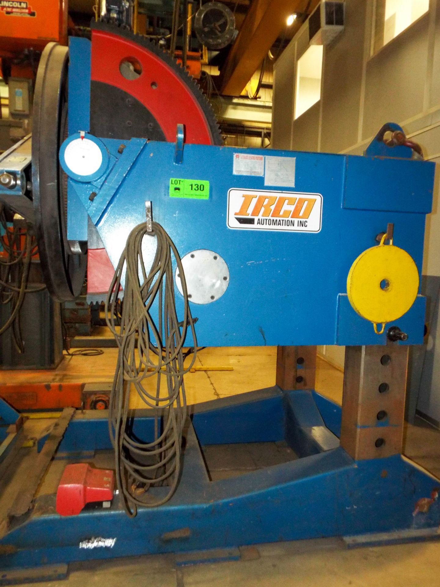 IRCO (2008) SHB40 TILT & ROTATE WELDING POSITIONER WITH 4000 KG MAX. LOADING WEIGHT, 55" DIA. - Image 3 of 8