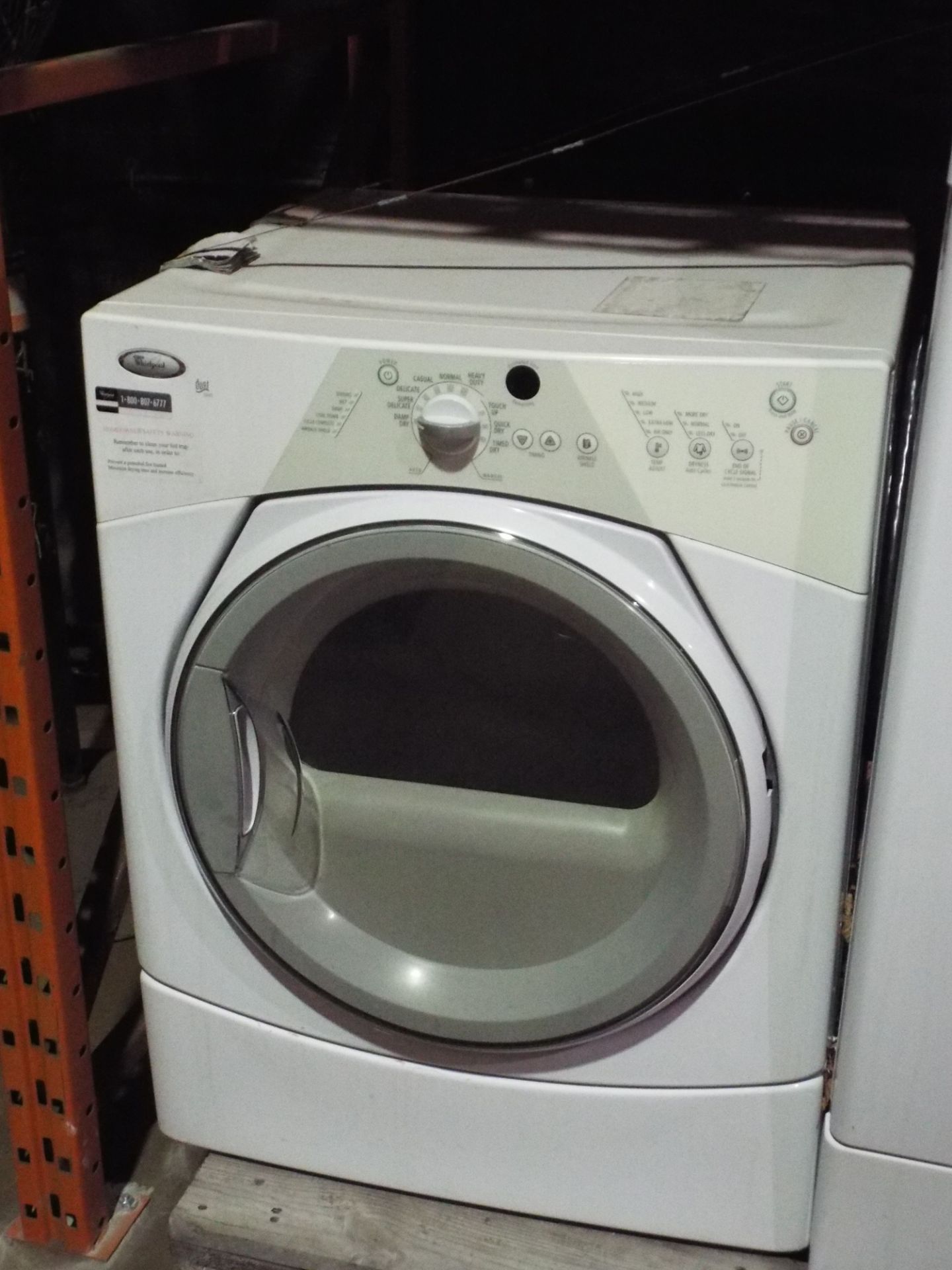 LOT/ WHIRLPOOL DUET SPORT FRONT LOAD WASHING MACHINE & BOSCH NEXXT 500PLUS SERIES HIGH EFFICIENCY - Image 2 of 5