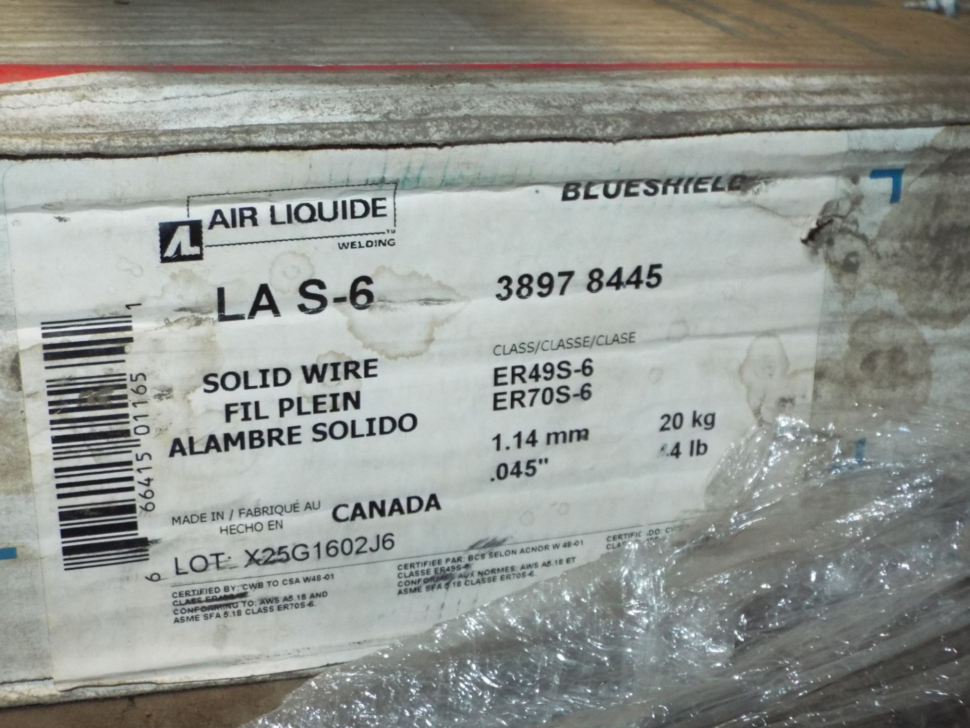LOT/ SKID OF WELDING WIRE - Image 2 of 2
