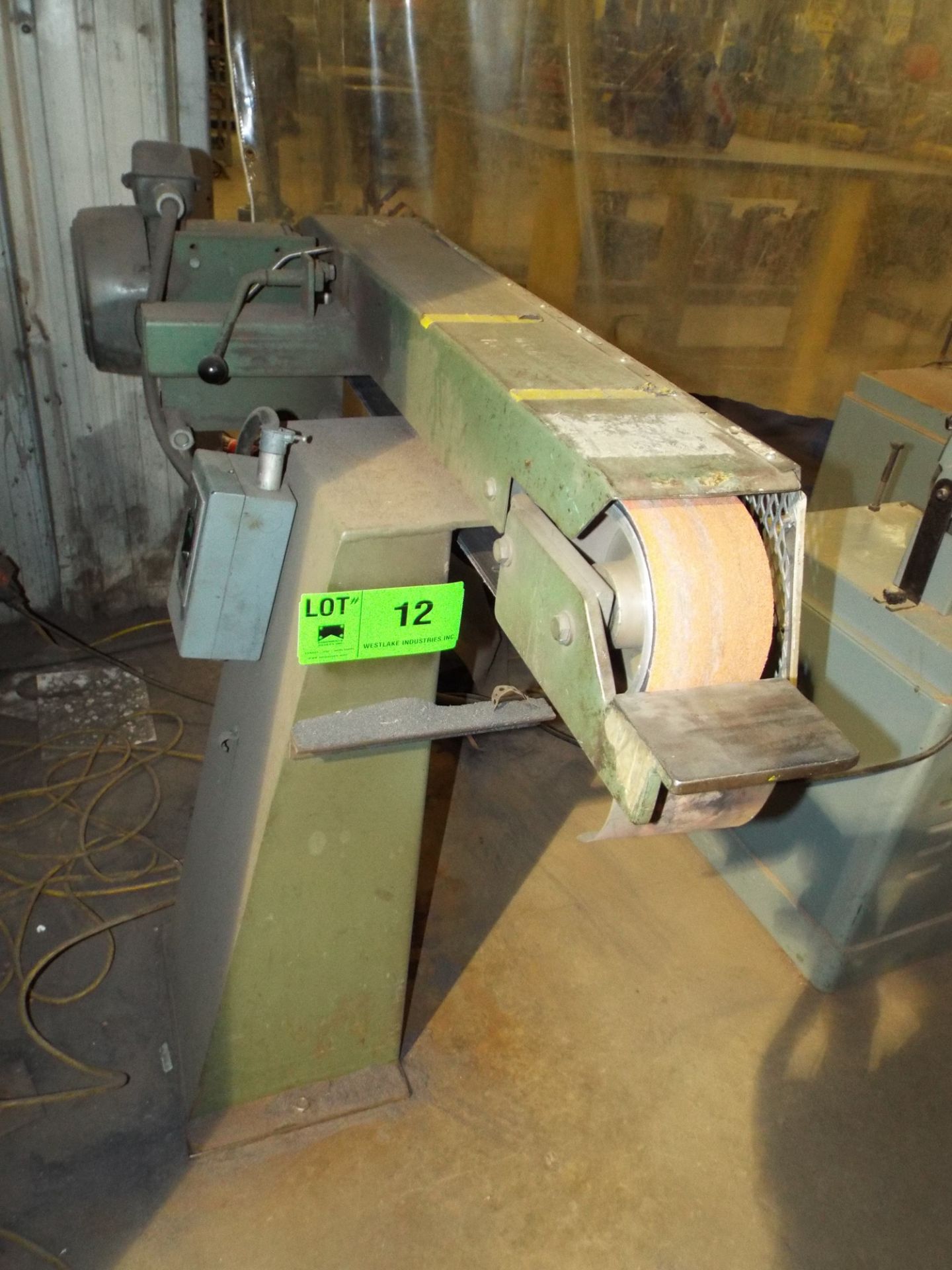 MFG. UNKNOWN 4" HORIZONTAL BELT SANDER, S/N: N/A (CI)