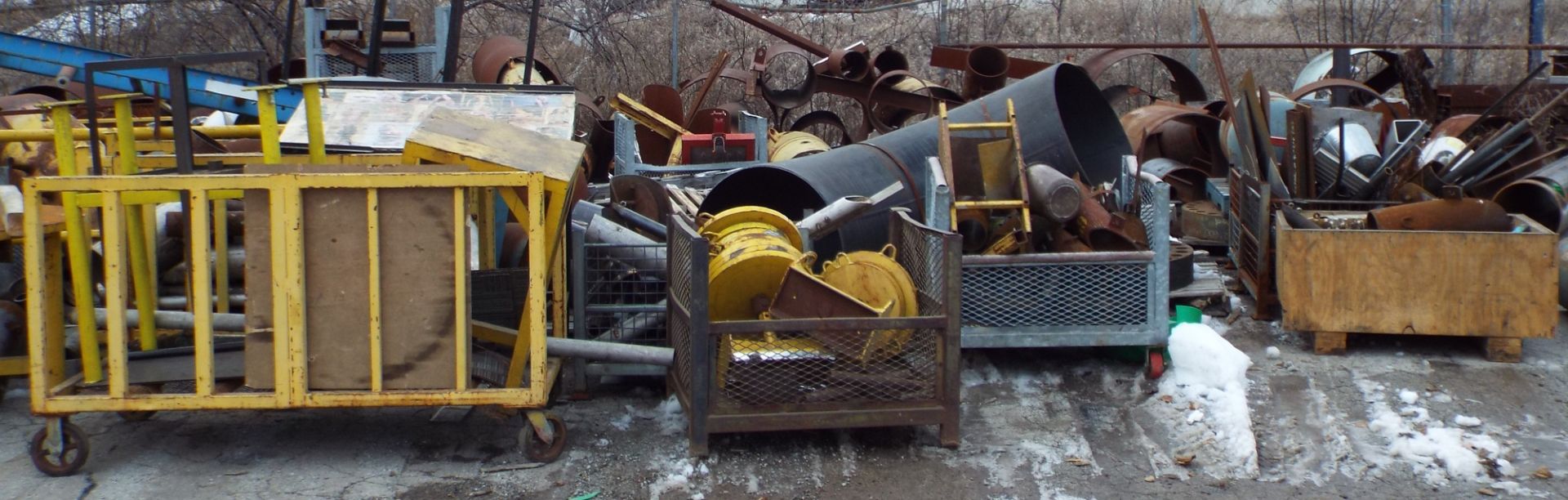 LOT/ REMAINING BALANCE OF STEEL THROUGHOUT YARD - Image 11 of 12