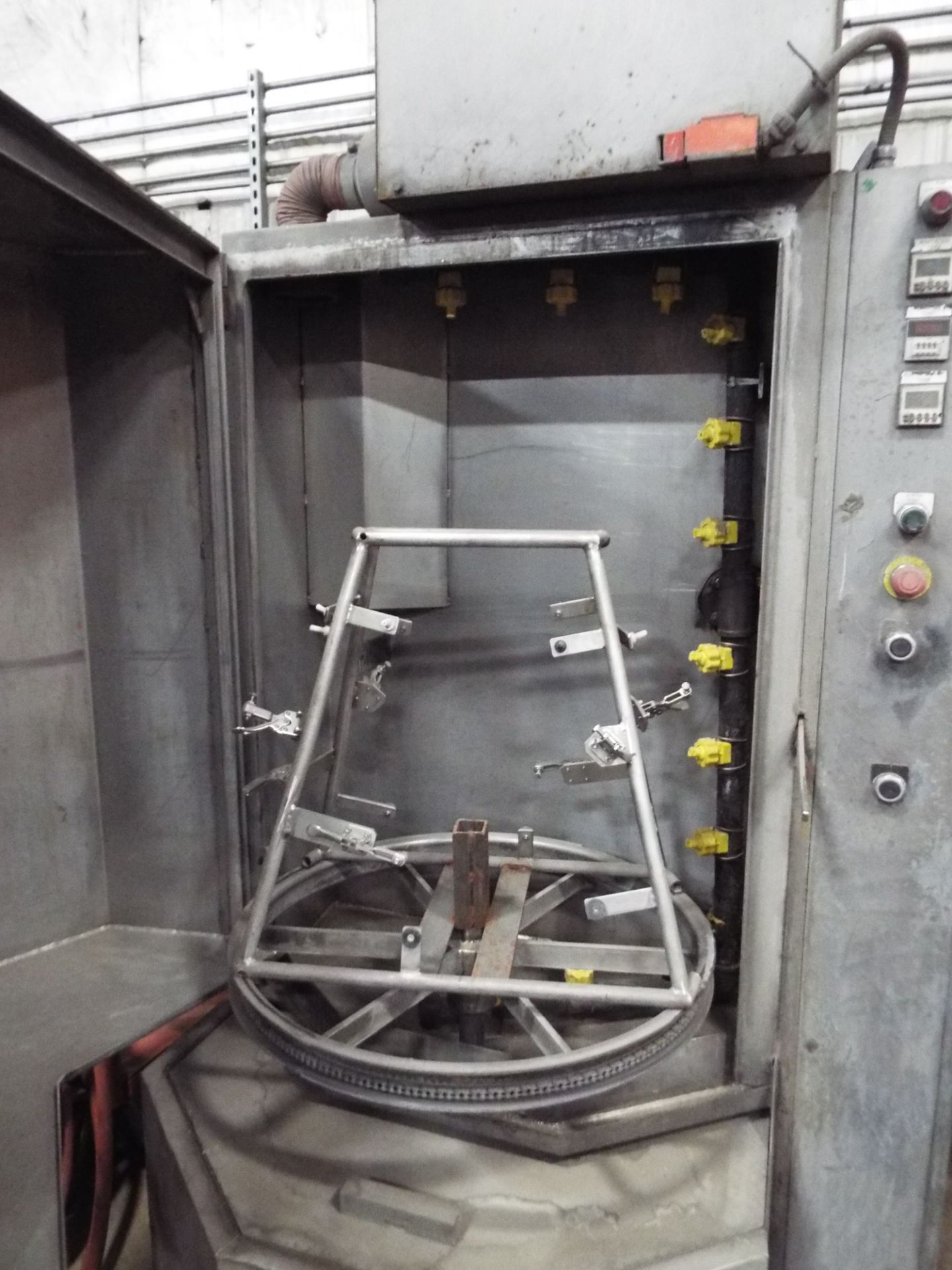 PROCECO (2006) PC 28-36-E-500-PBO-BO-SS ROTARY TABLE TYPE STAINLESS STEEL HEATED PARTS WASHER WITH - Image 2 of 3