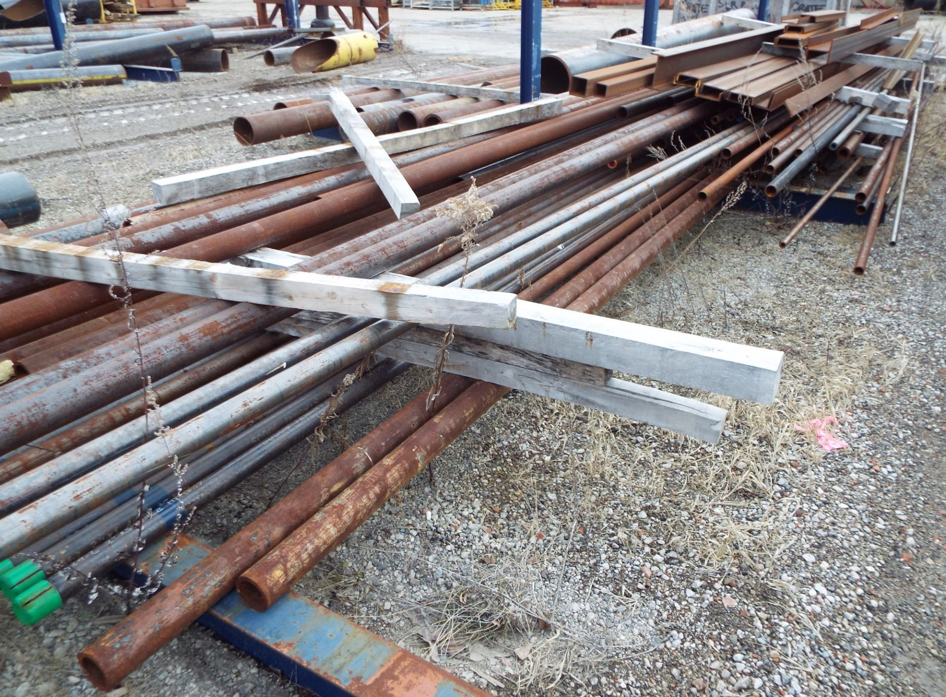 LOT/ REMAINING BALANCE OF STEEL THROUGHOUT YARD - Image 7 of 12