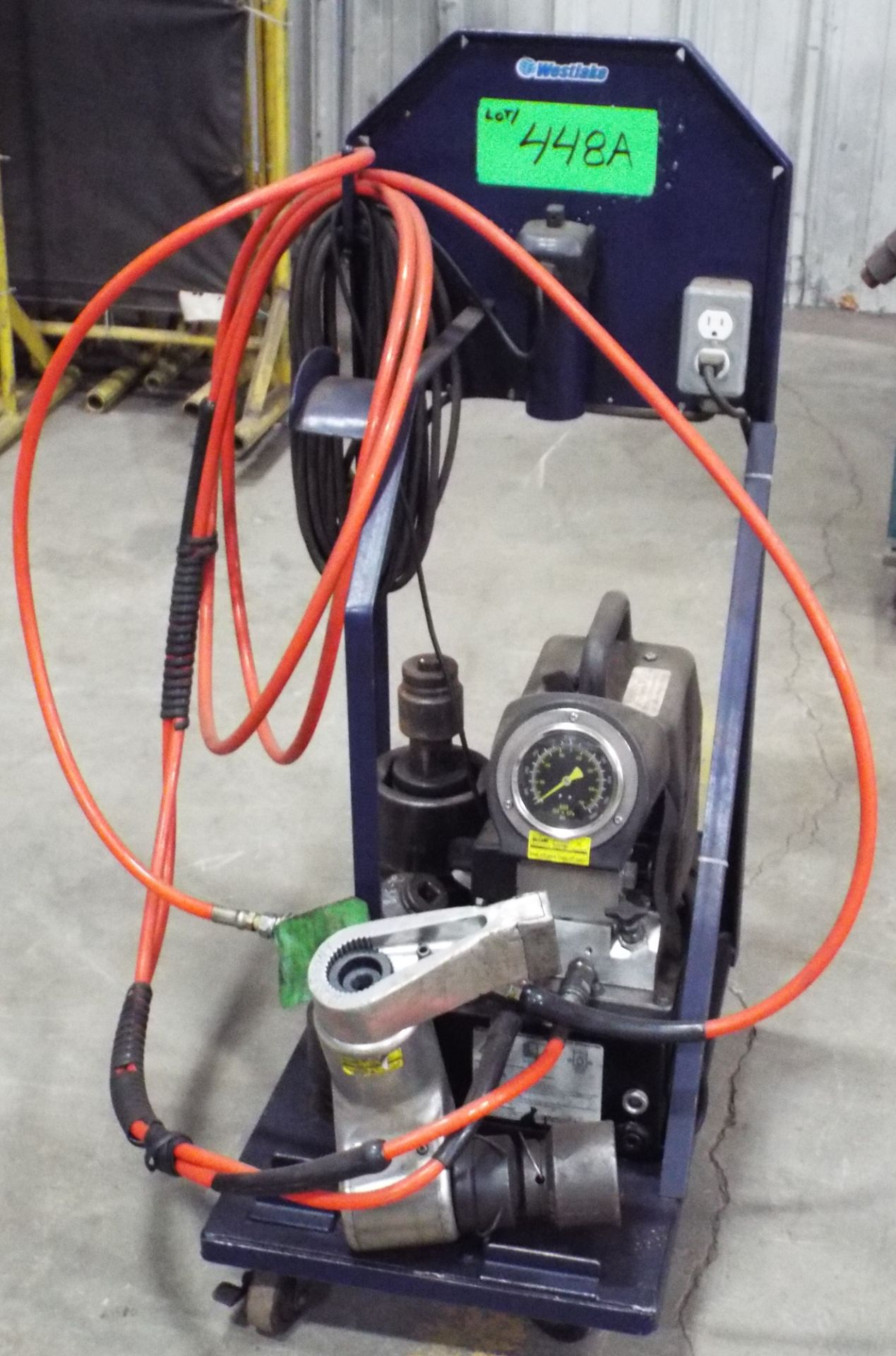 TORCUP EP1000 PORTABLE HYDRAULIC TORQUE WRENCH WITH 10,000 PSI MAX. WORKING PRESSURE