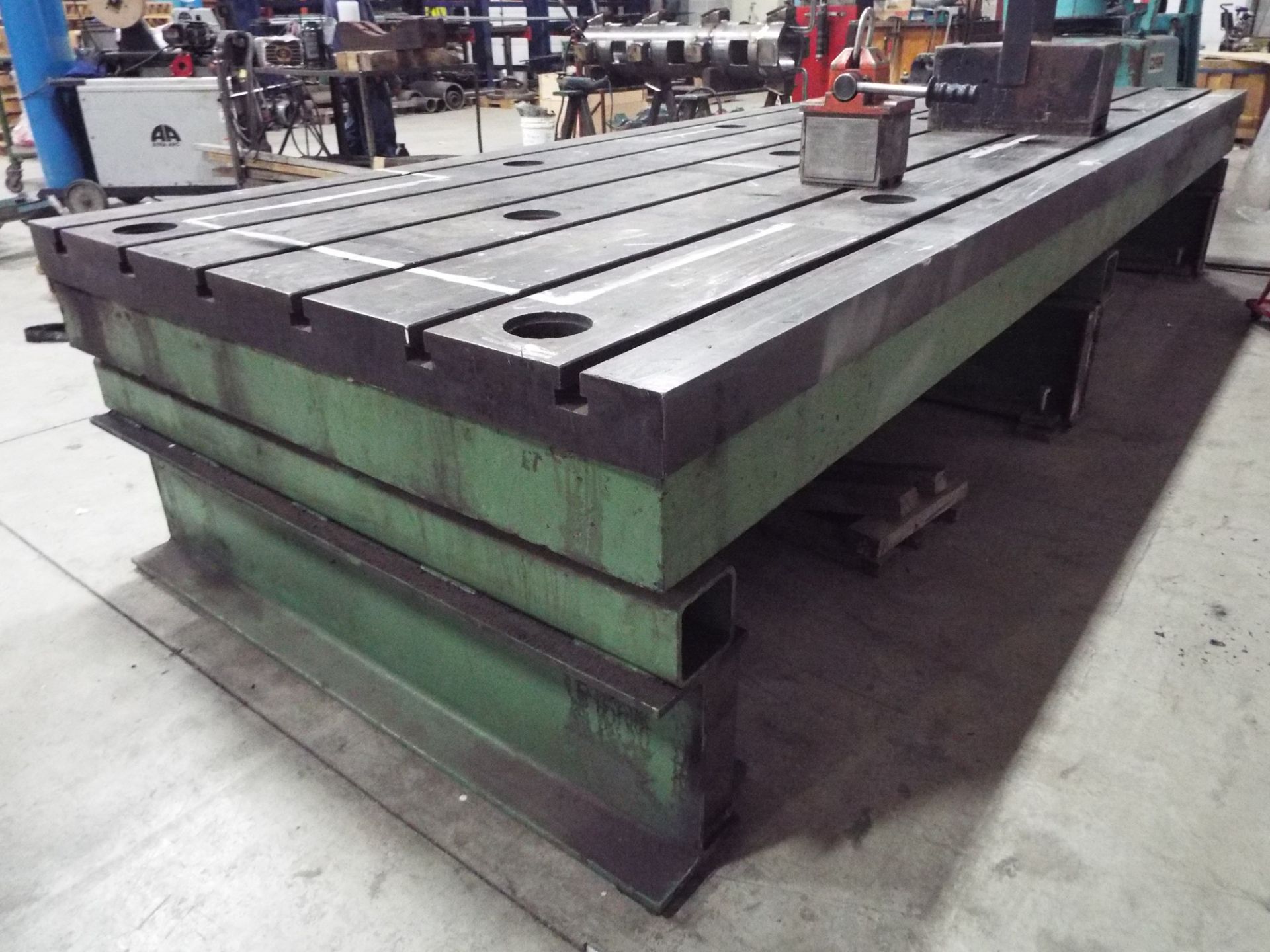 59"X162"X30" WELDING TABLE, S/N: N/A (CI) [RIGGING FEE FOR LOT #173 - $750 CDN PLUS TAXES] - Image 3 of 3