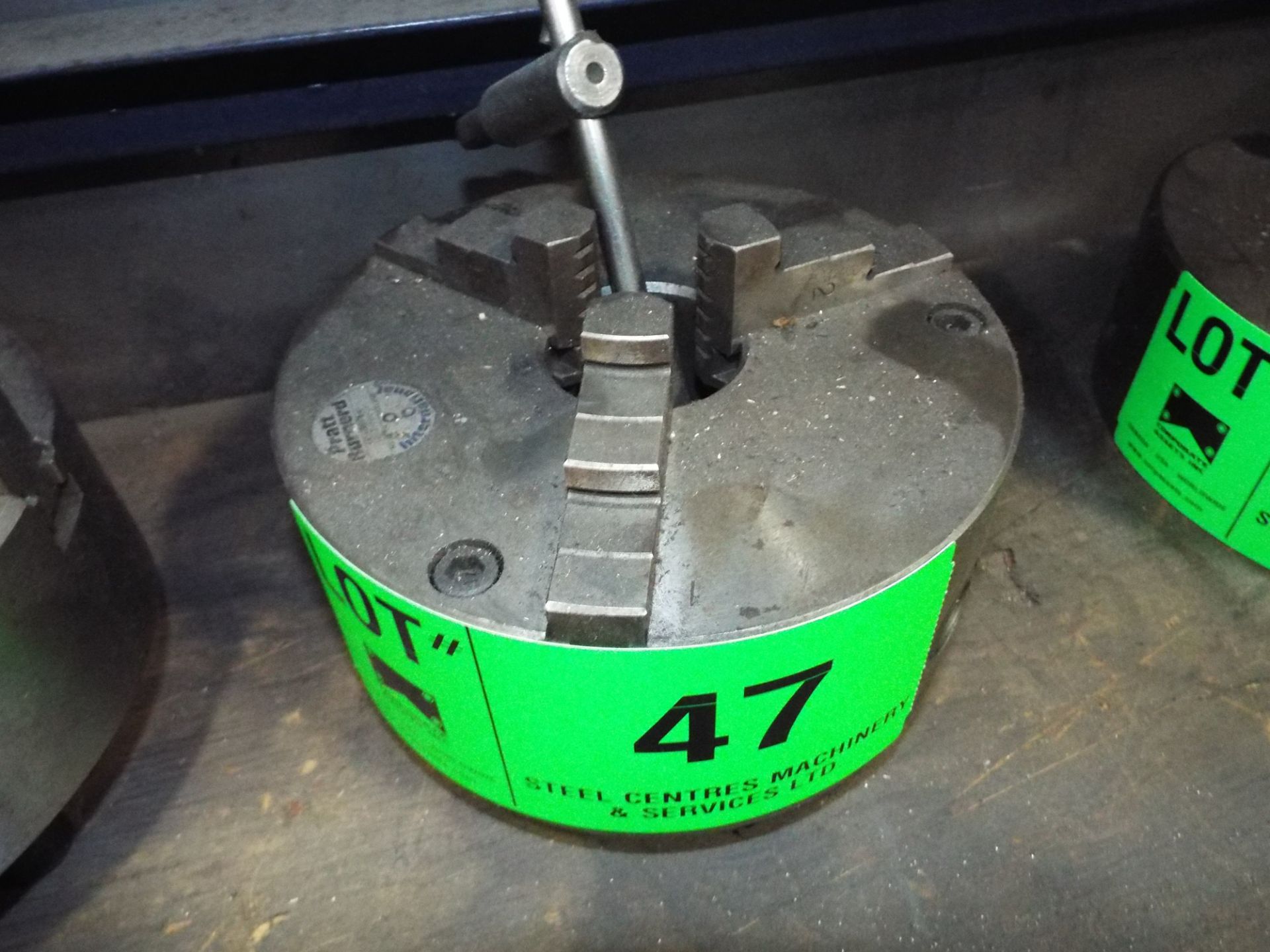 8" 3-JAW CHUCK, S/N: N/A